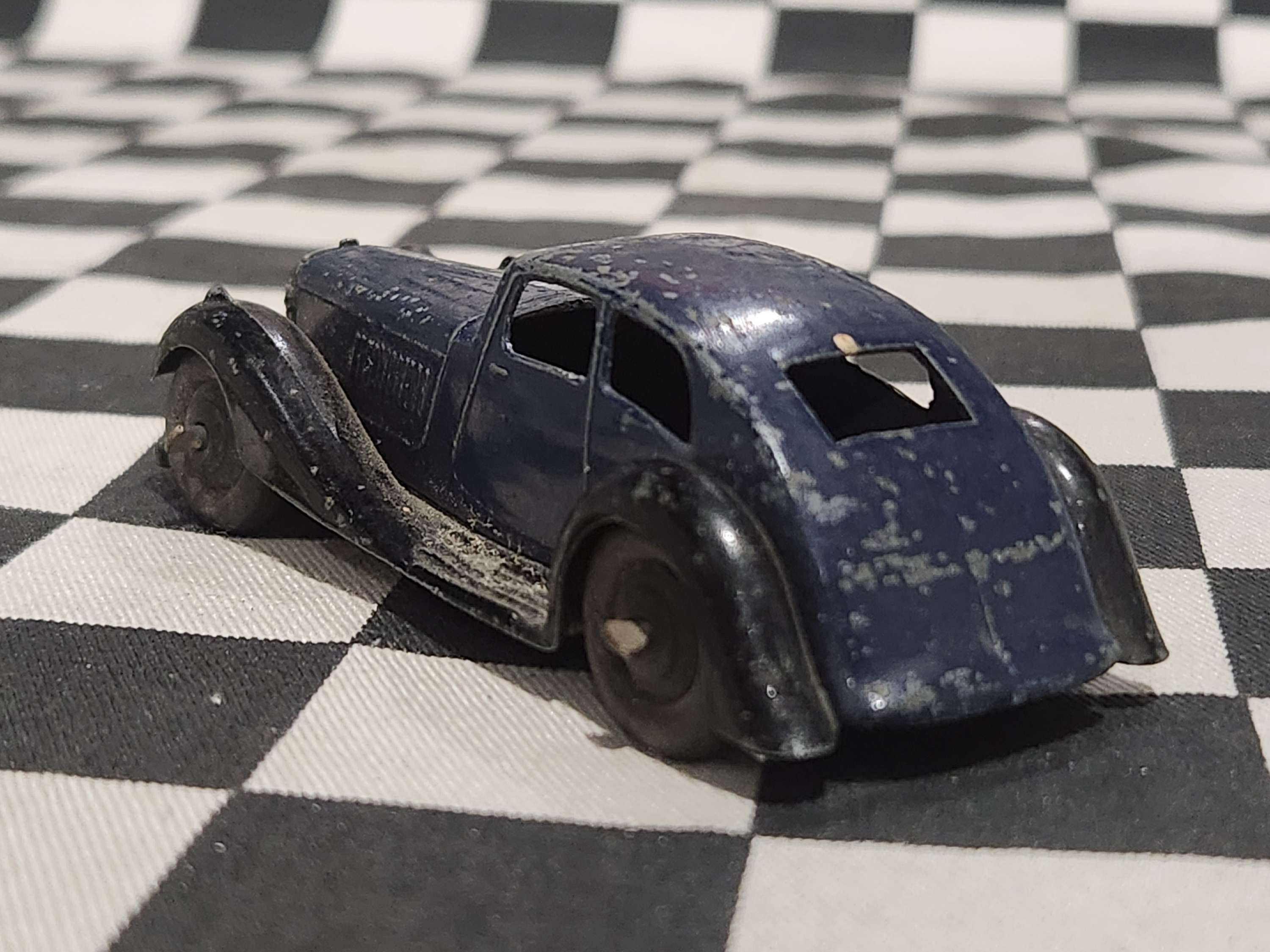 Vintage Loose Dinky 36D Rover Streamline Coupe