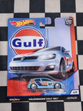 Hot Wheels Premium GULF Volkswagen Golf Mk 7