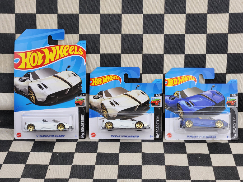 Hot Wheels 2023 Roadsters 17 Pagani Huayra Roadster Your Choice of