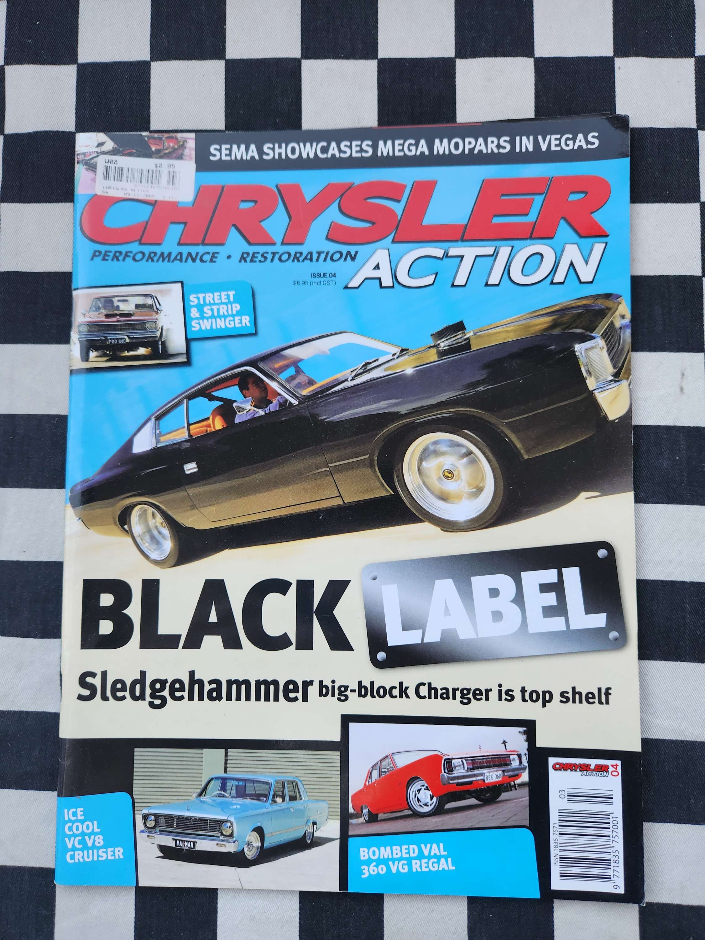 Chrysler Action Magazine #04 Valiant Pacer Charger Drifter Dodge Plymouth Hemi