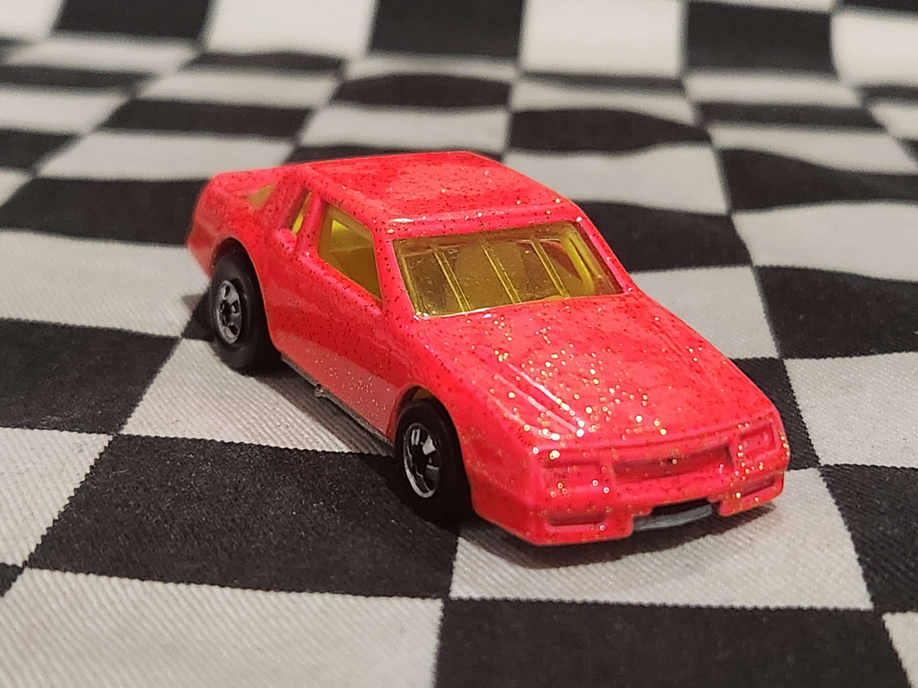 Vintage Loose Hot Wheels Blackwall Chevy Stockcar Monte Carlo Pink Glitter