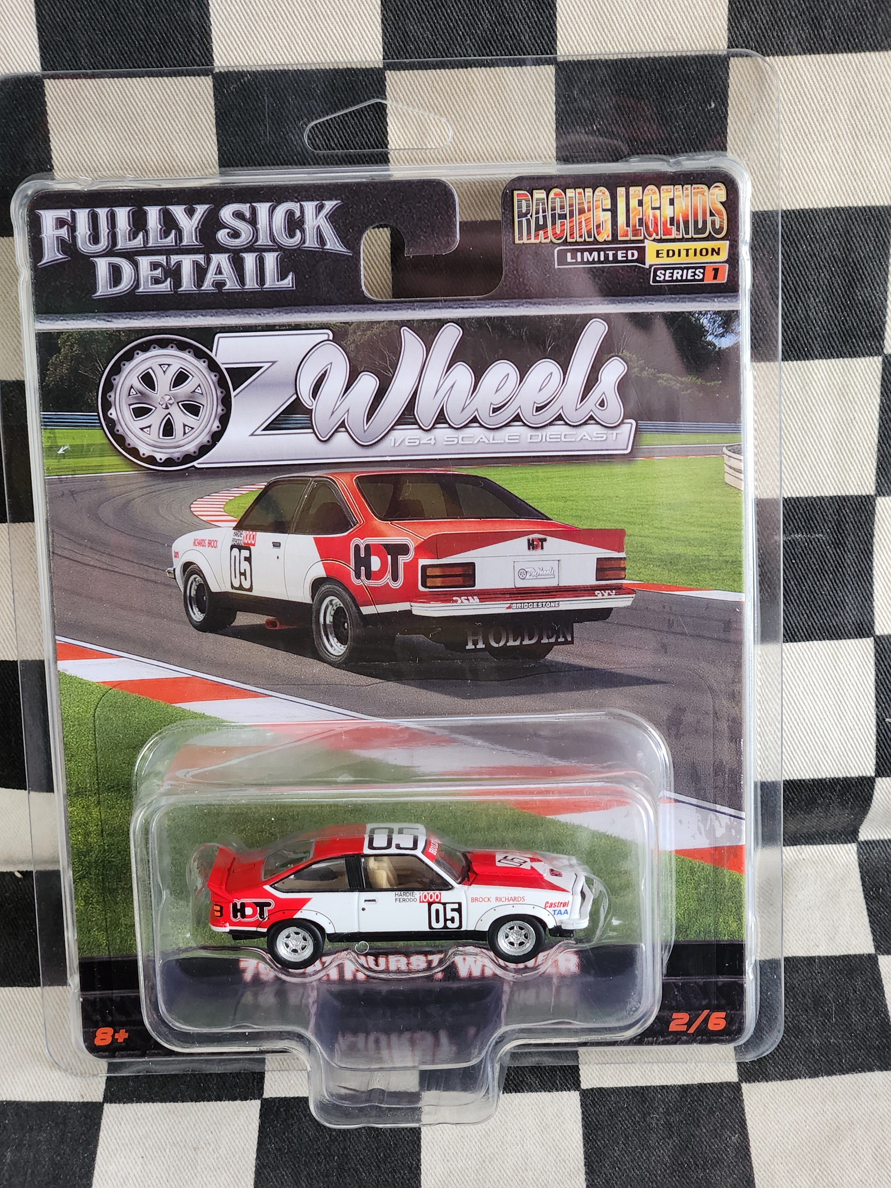 Oz Wheels FSD Bathurst Racing Legends LX A9X Torana Brock Bathurst 1979 Winner