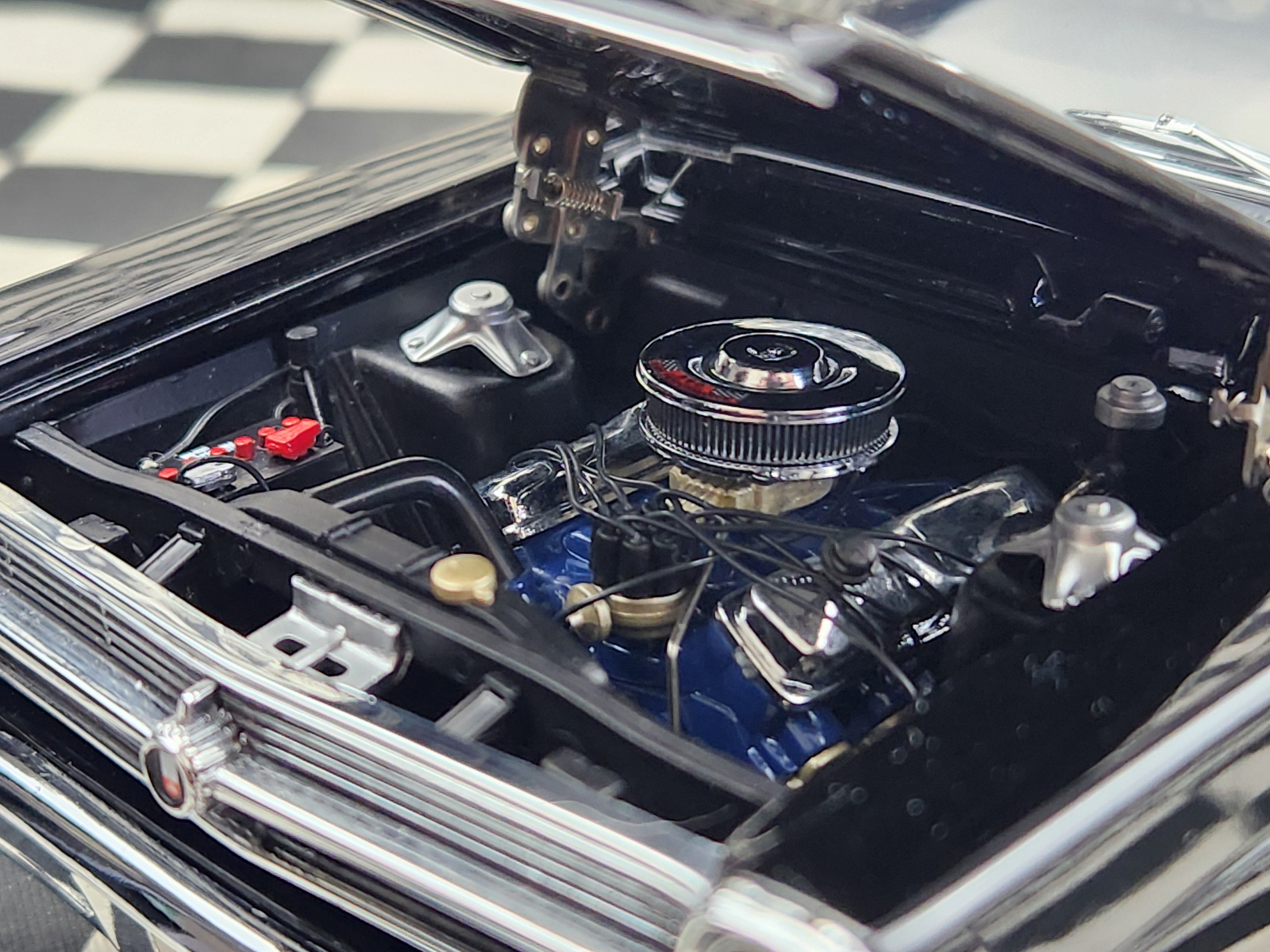 1/18 GMP 1966 Ford Fairlane GTA Black – Kustom Kollector