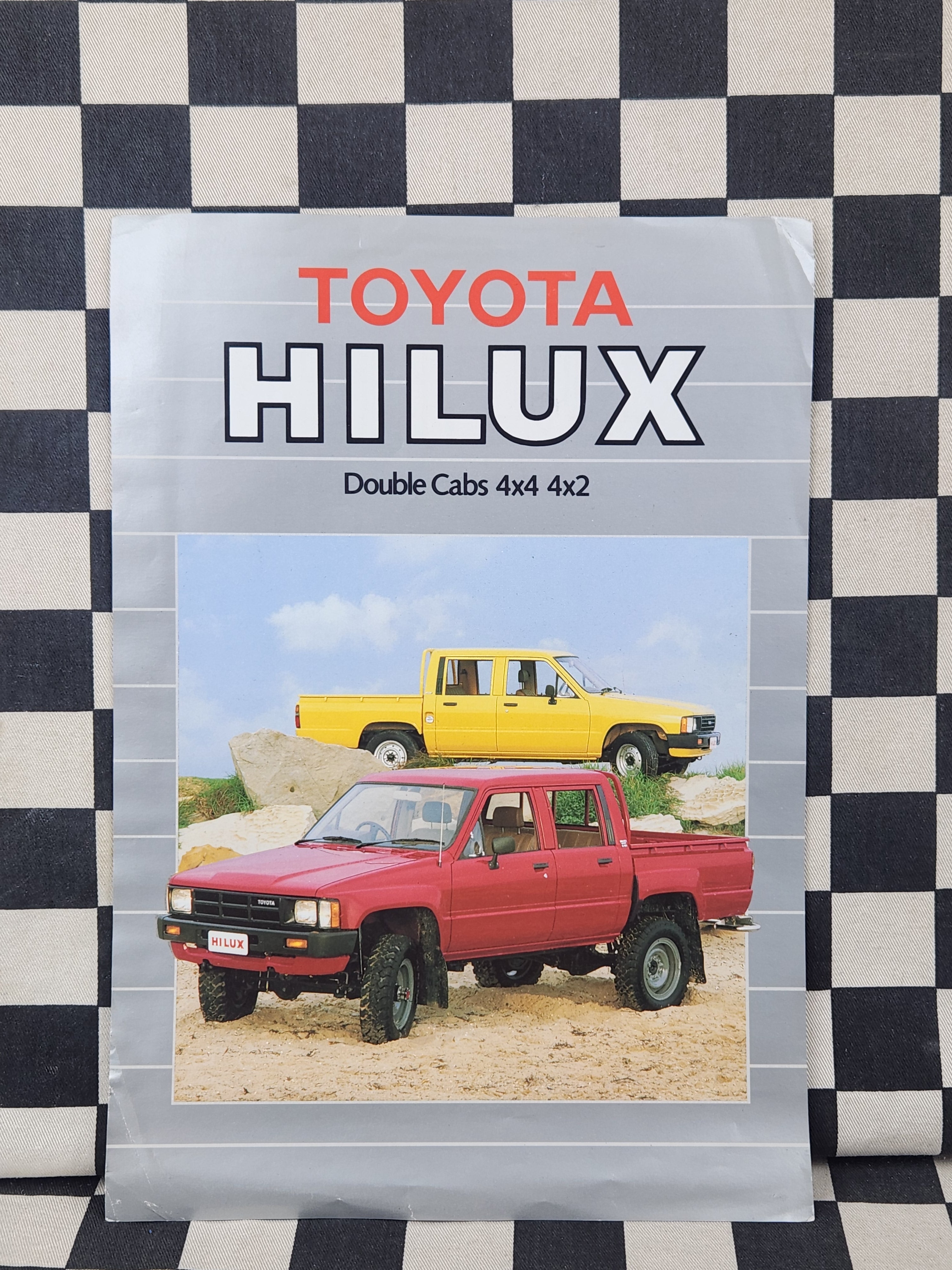 Toyota Hilux Dual Cab Single Page Sales Brochure