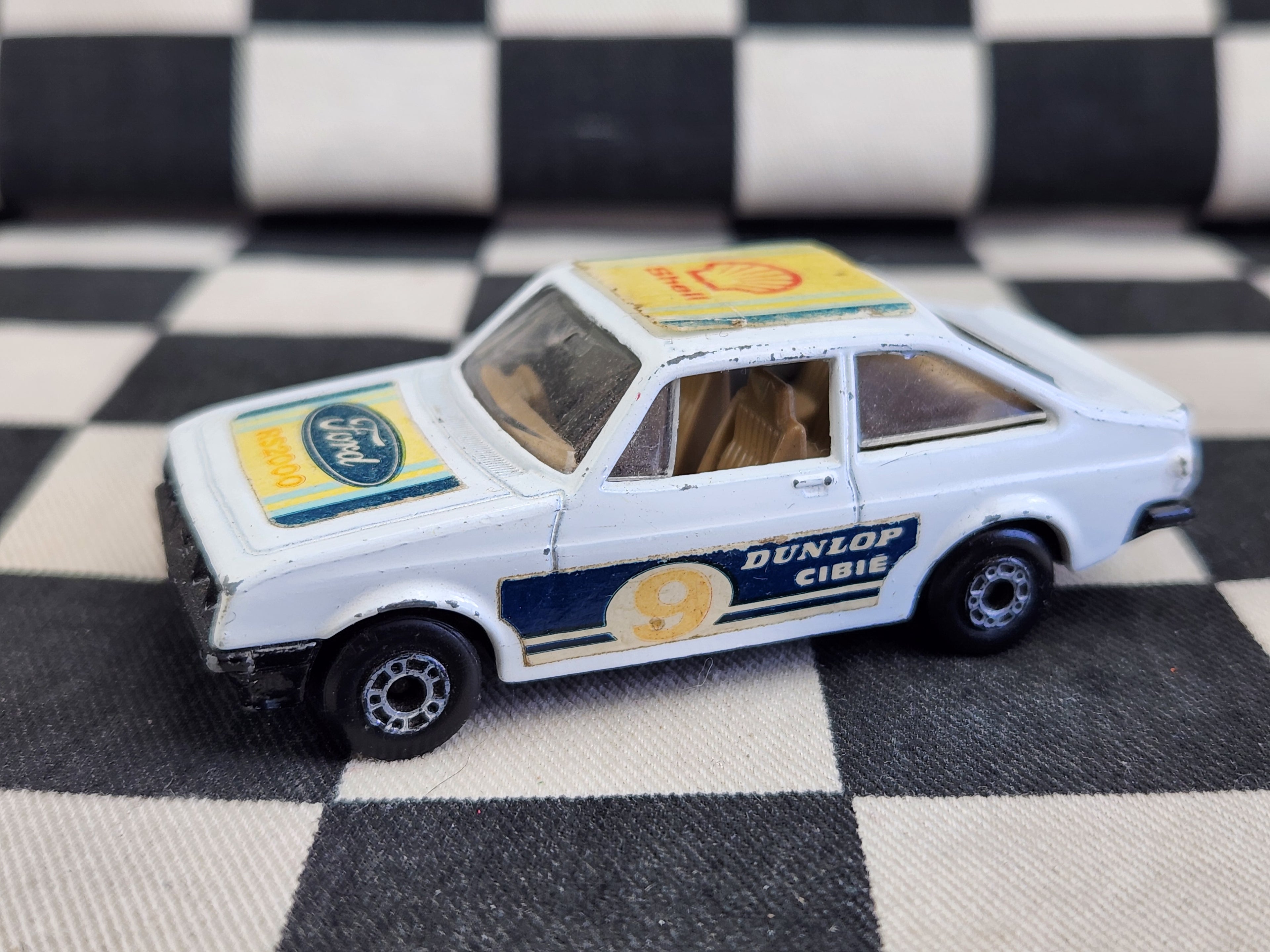 Vintage Loose Matchbox Ford Escort RS2000