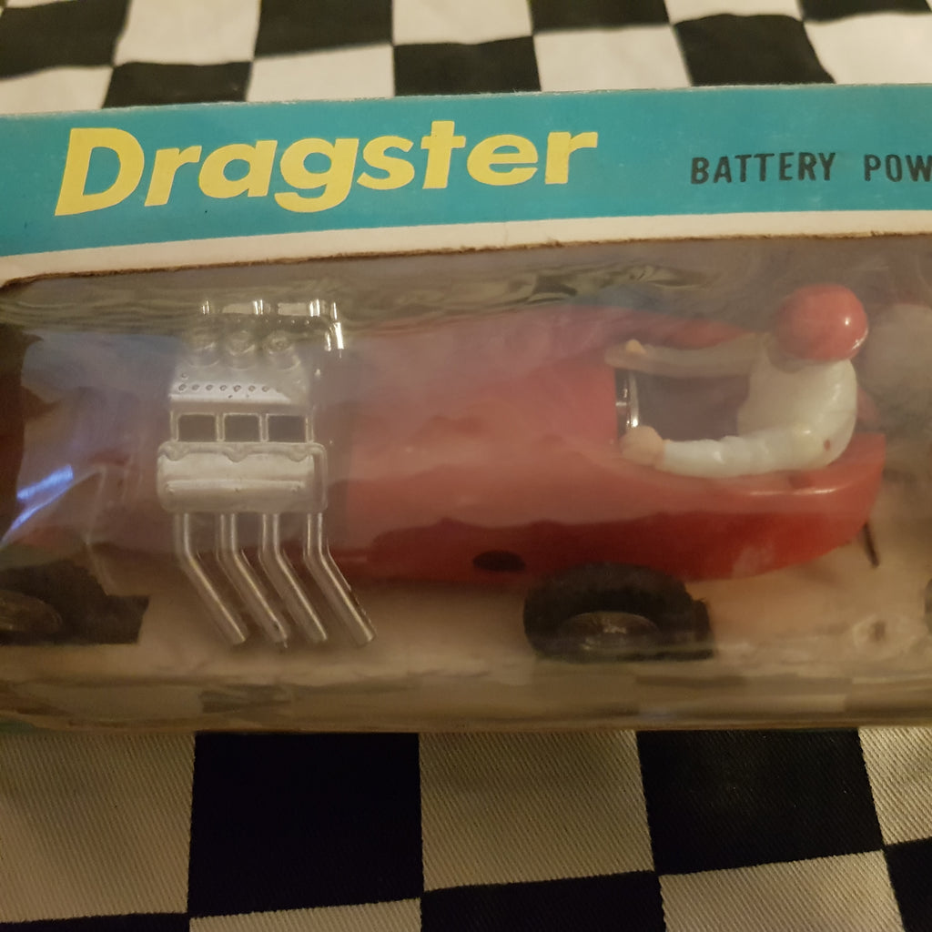 Rare Early 1960s Speed King Remote Control Front Engine Dragster