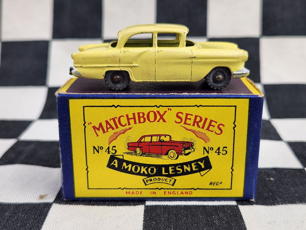 Matchbox Lesney Moko No45 Vauxhall Victor in Original Box