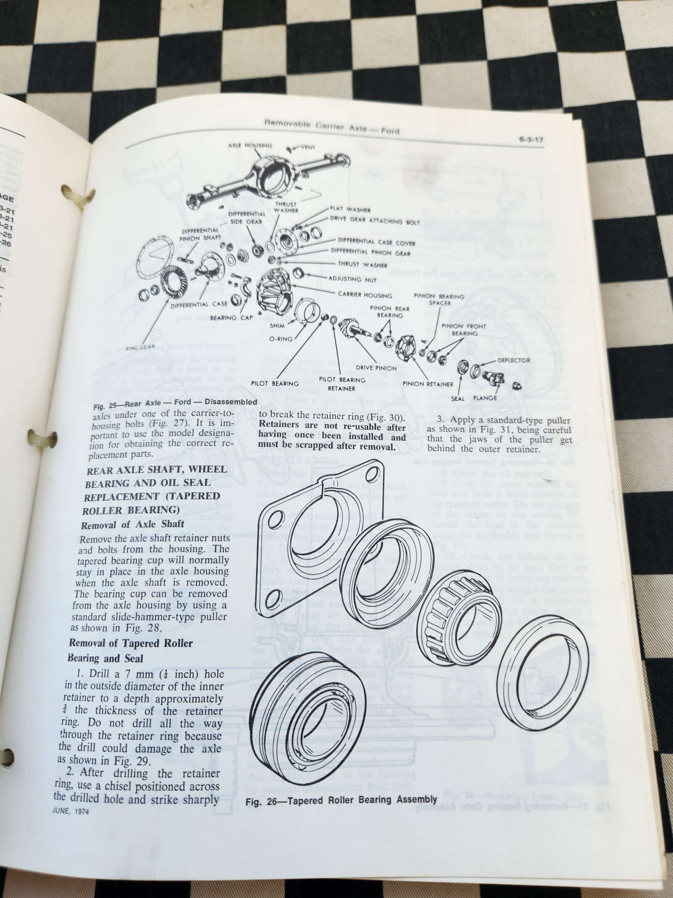 Genuine Ford F Series 1974 Workshop Manual