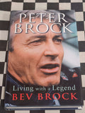 Peter Brock Living with a Legend by Bev Brock Hardcover Book