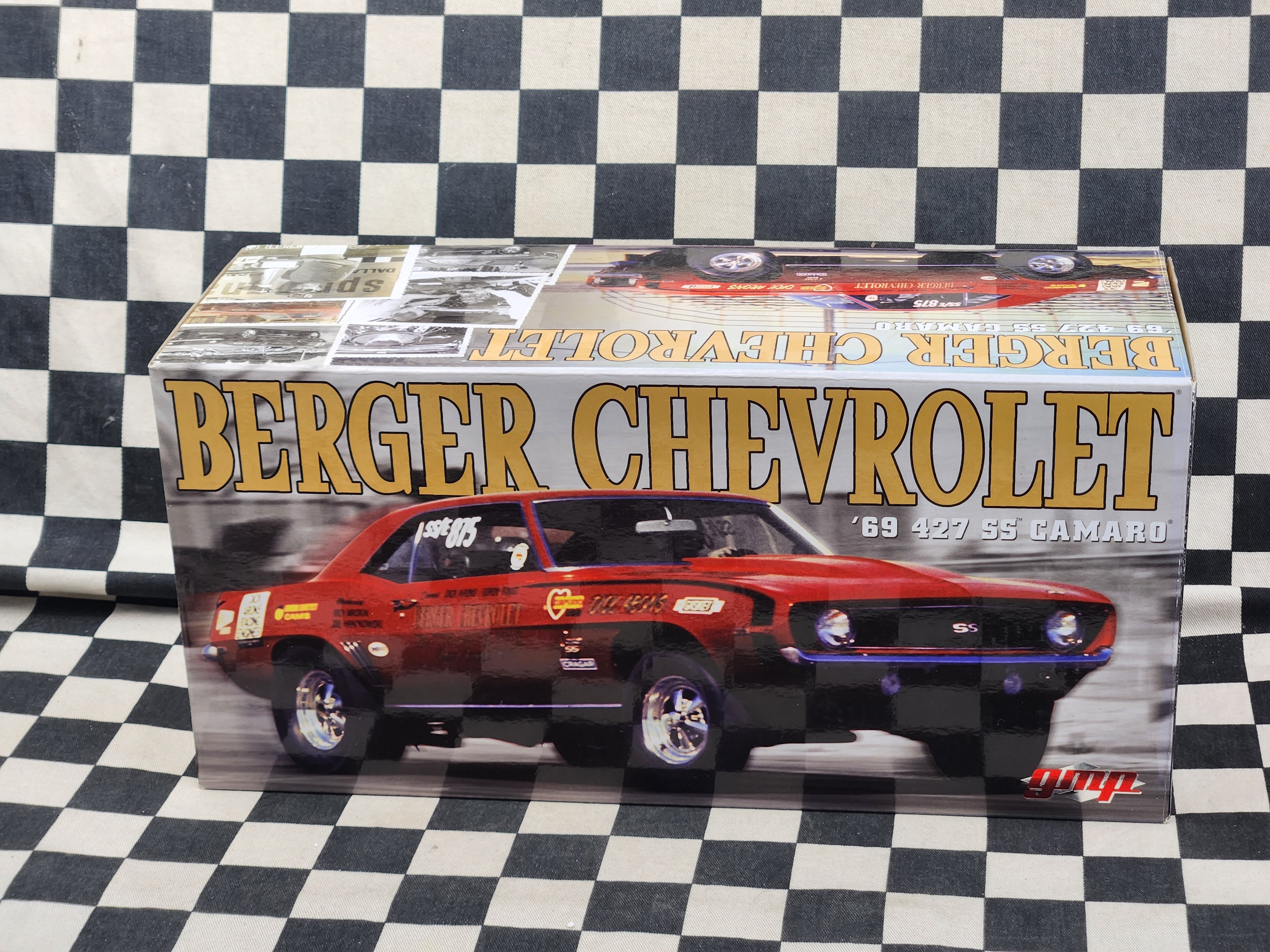 Rare 1/18 GMP Berger Chevrolet 1969 427 SS Camaro