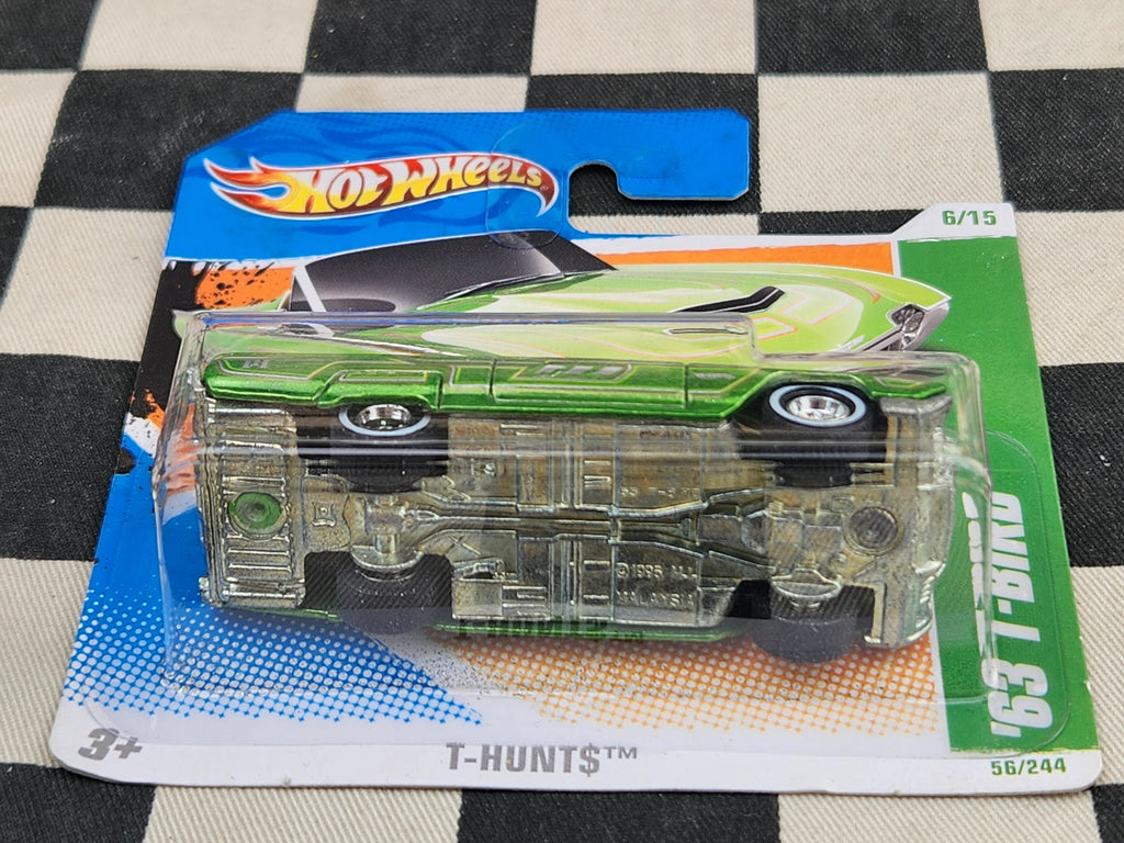 Hot Wheels 2011 SUPER TREASURE HUNT 63 T-Bird Short Card