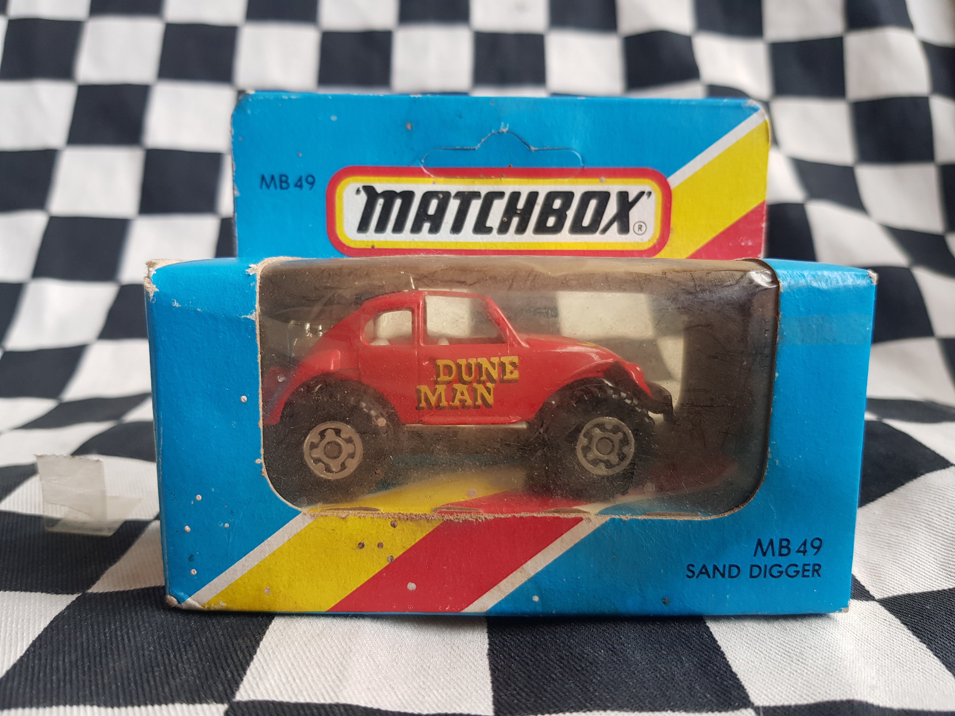 Matchbox Sand Digger VW Volkswagen Dune Buggy RED