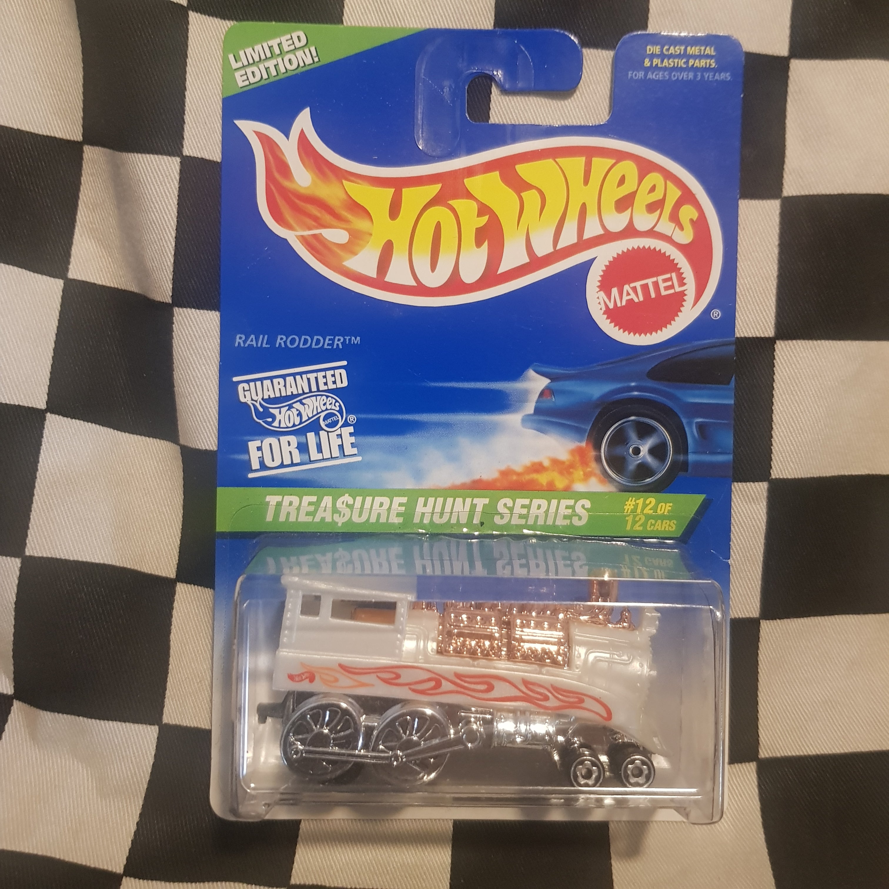 Hot Wheels 1996 TREASURE HUNT Rail Rodder
