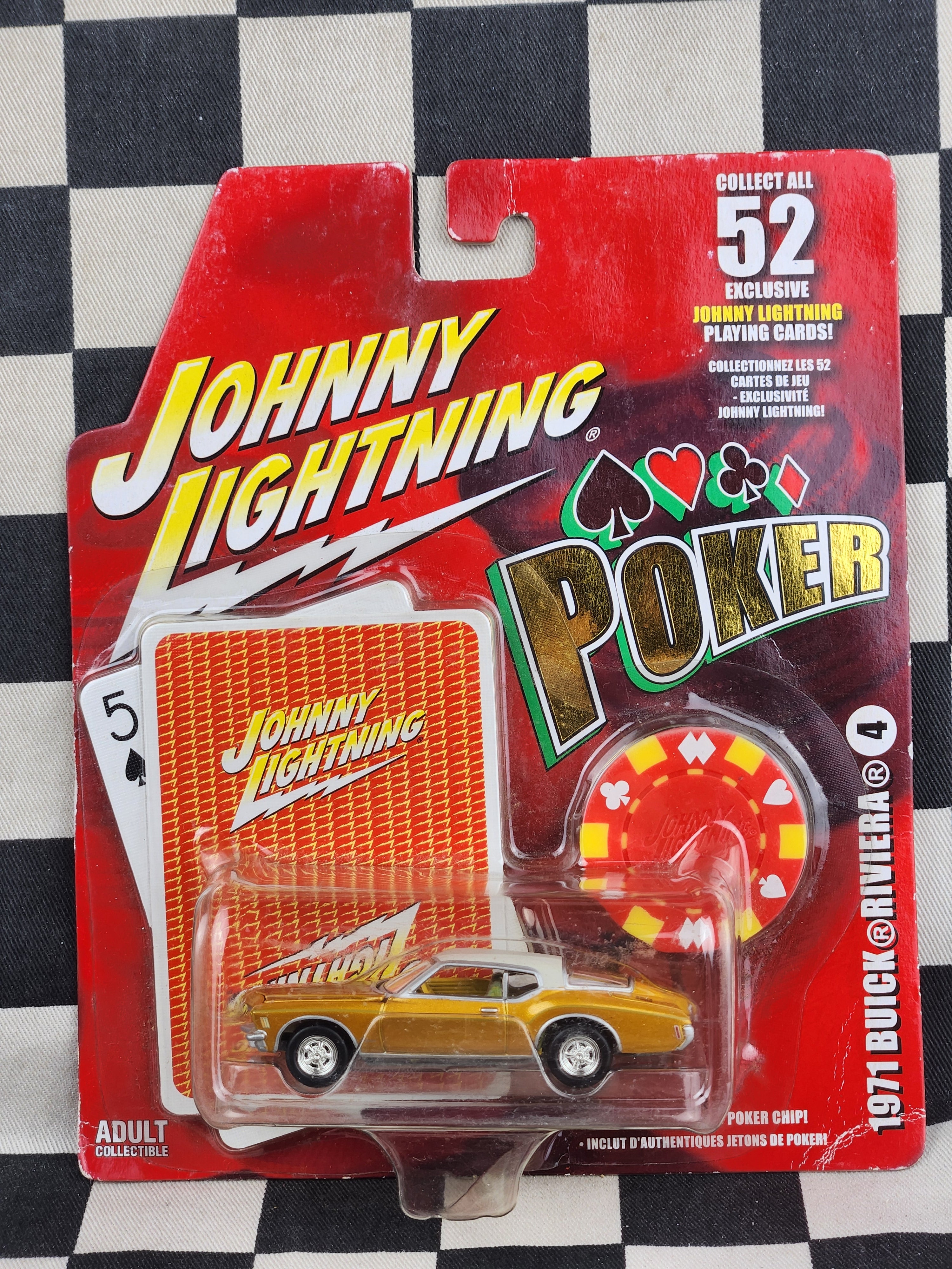 Johnny Lightning Poker 1971 Buick Riviera