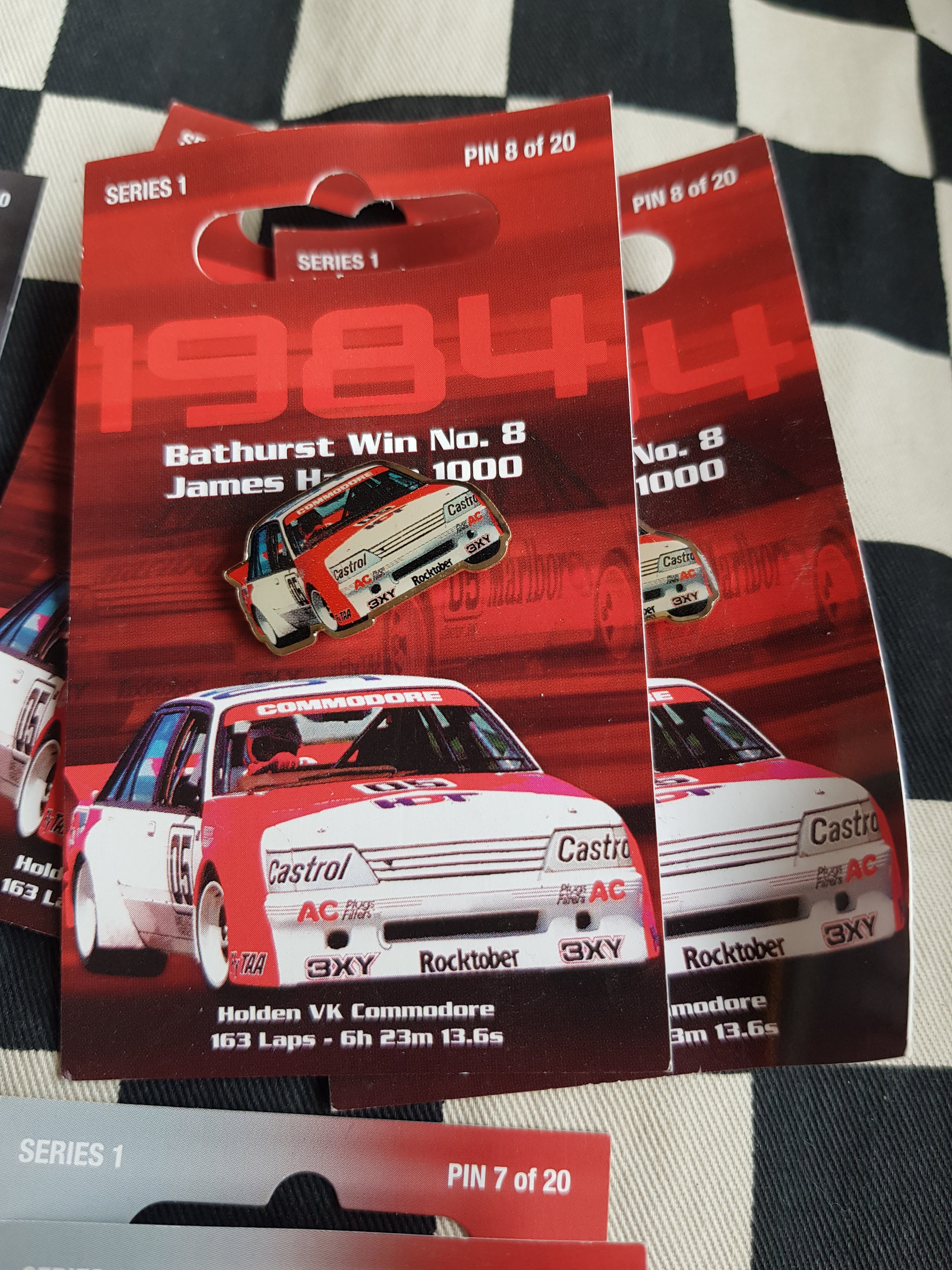 Brock Hat Pin  Choice of 6 Designs HDT Commodore Torana