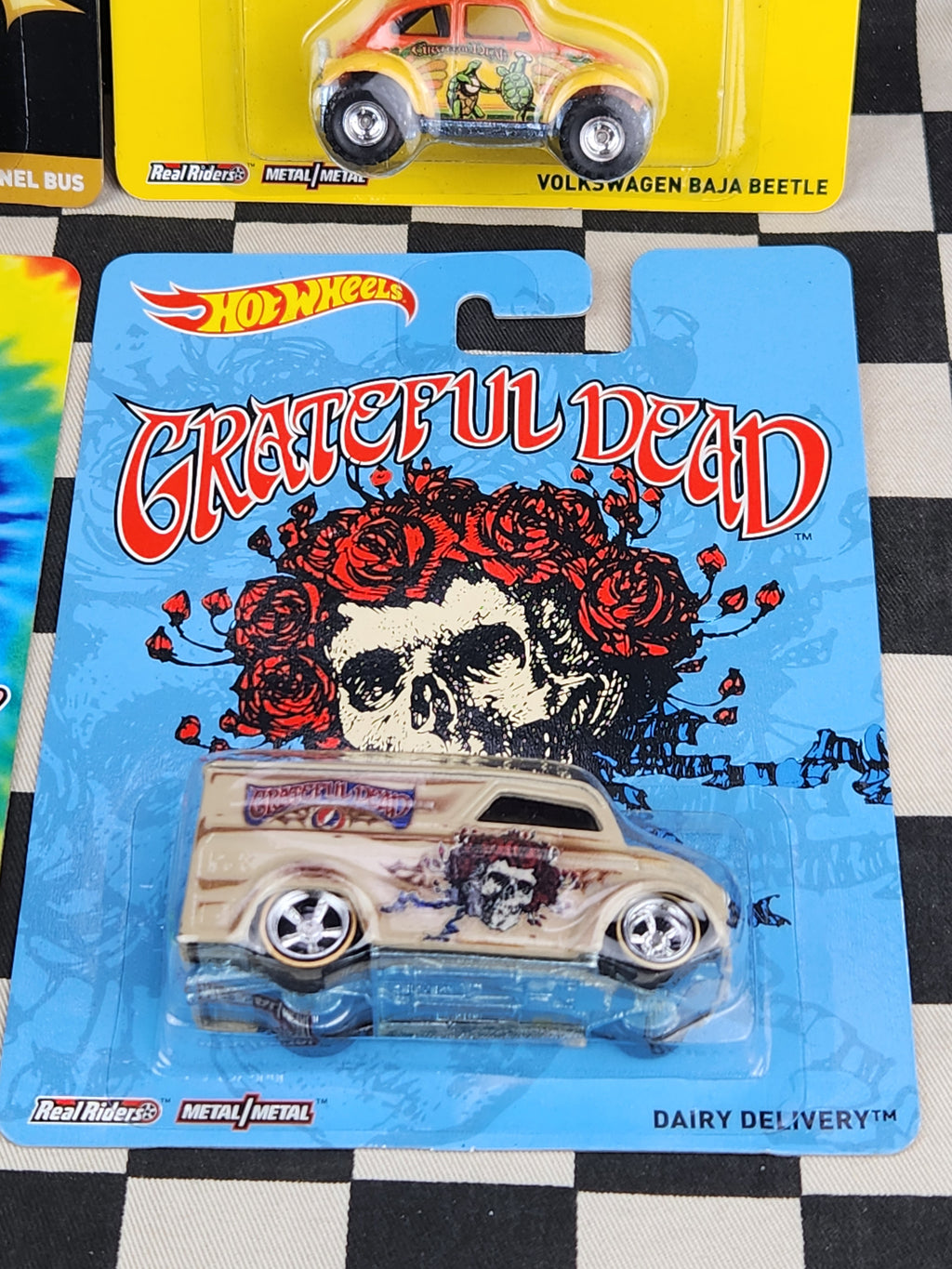 Hot Wheels 2014 Premium Grateful Dead FULL SET of 6 incl Rare VW T1 Panel Bus