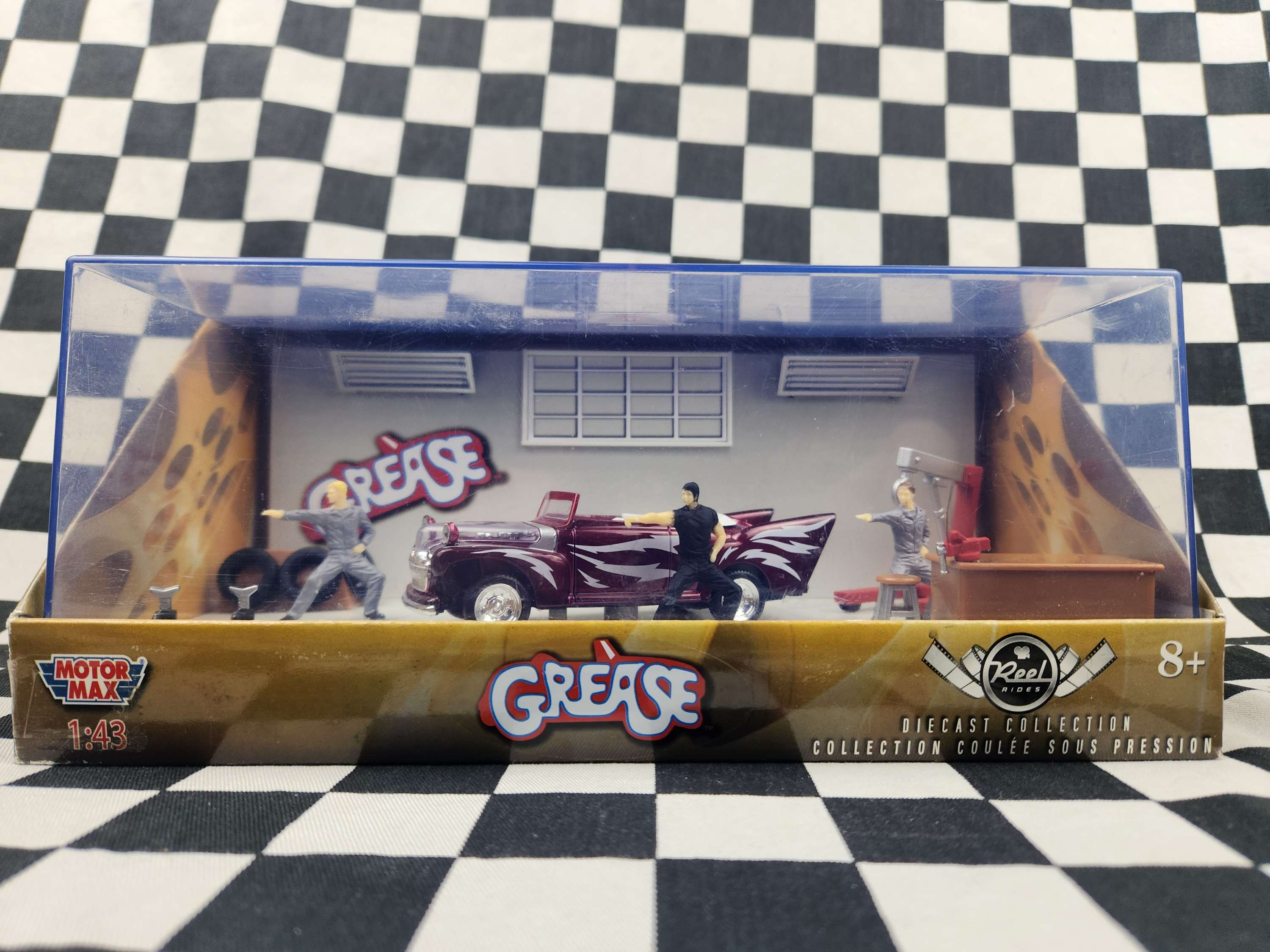 Motor Max 1/43 Grease Scene Grease Lightning! VHTF