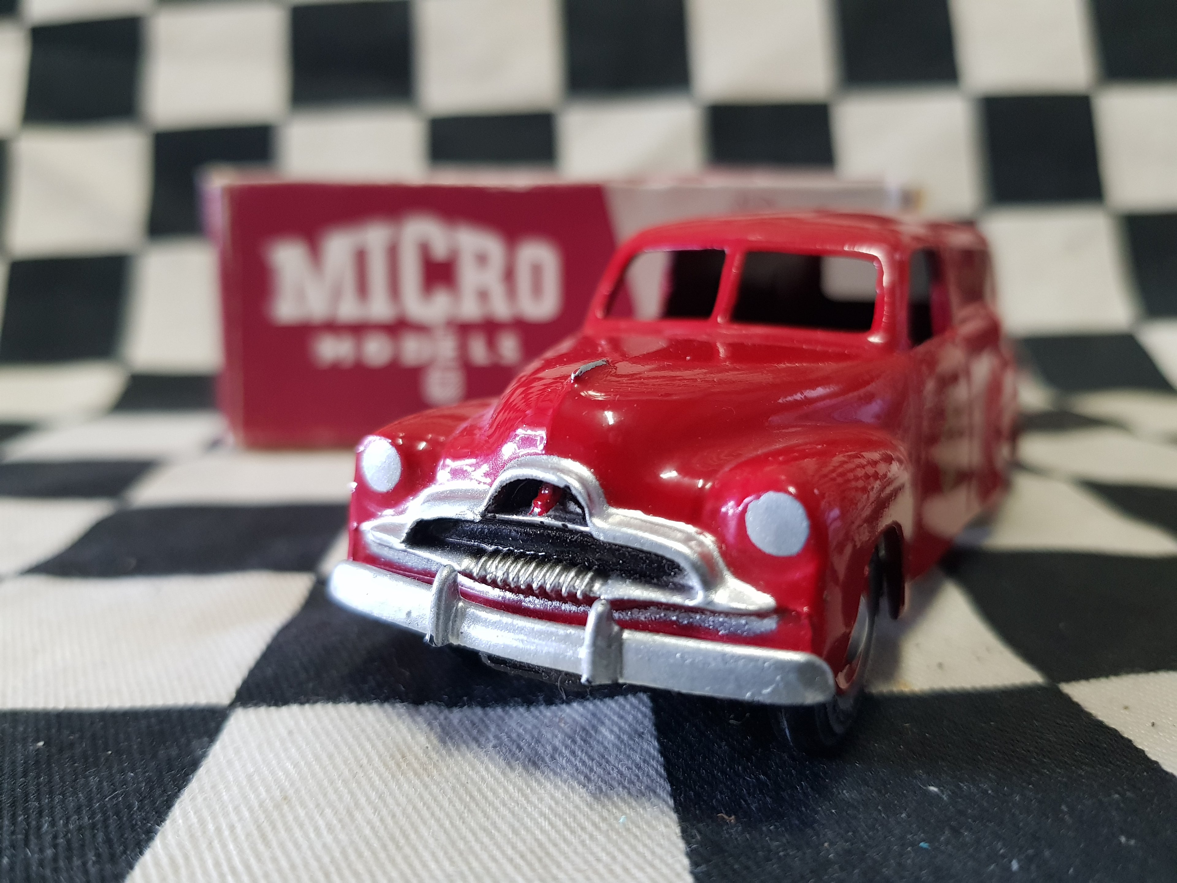 METAL Micro Models Limited Edition NZ Royal Mail FJ Holden Panel Van Boxed!