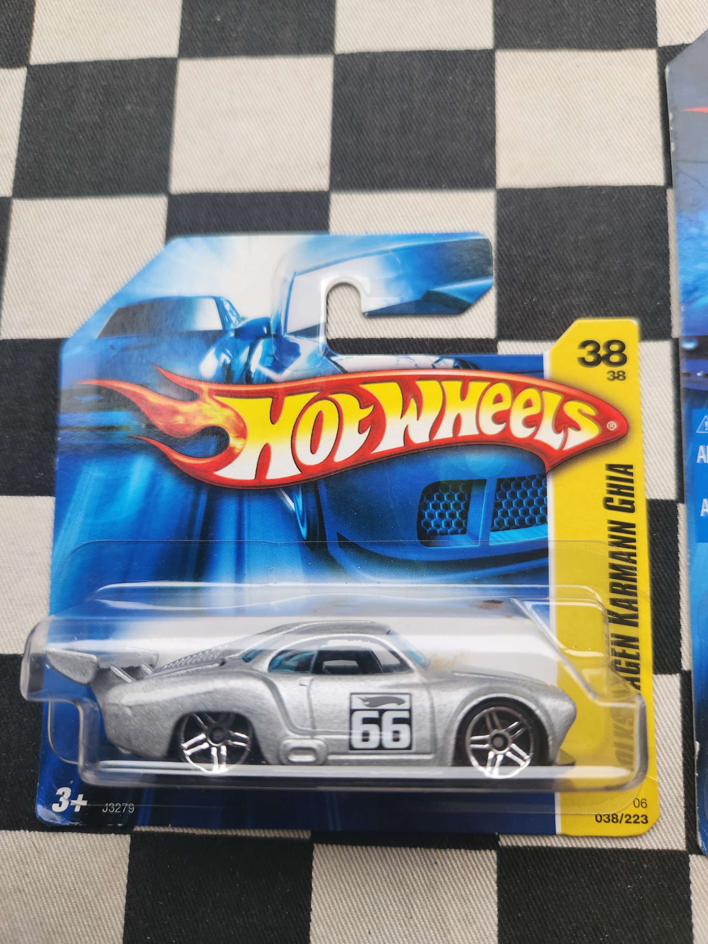 Hot Wheels 2006 First Edition Volkswagen Karman Ghia Silver VHTF