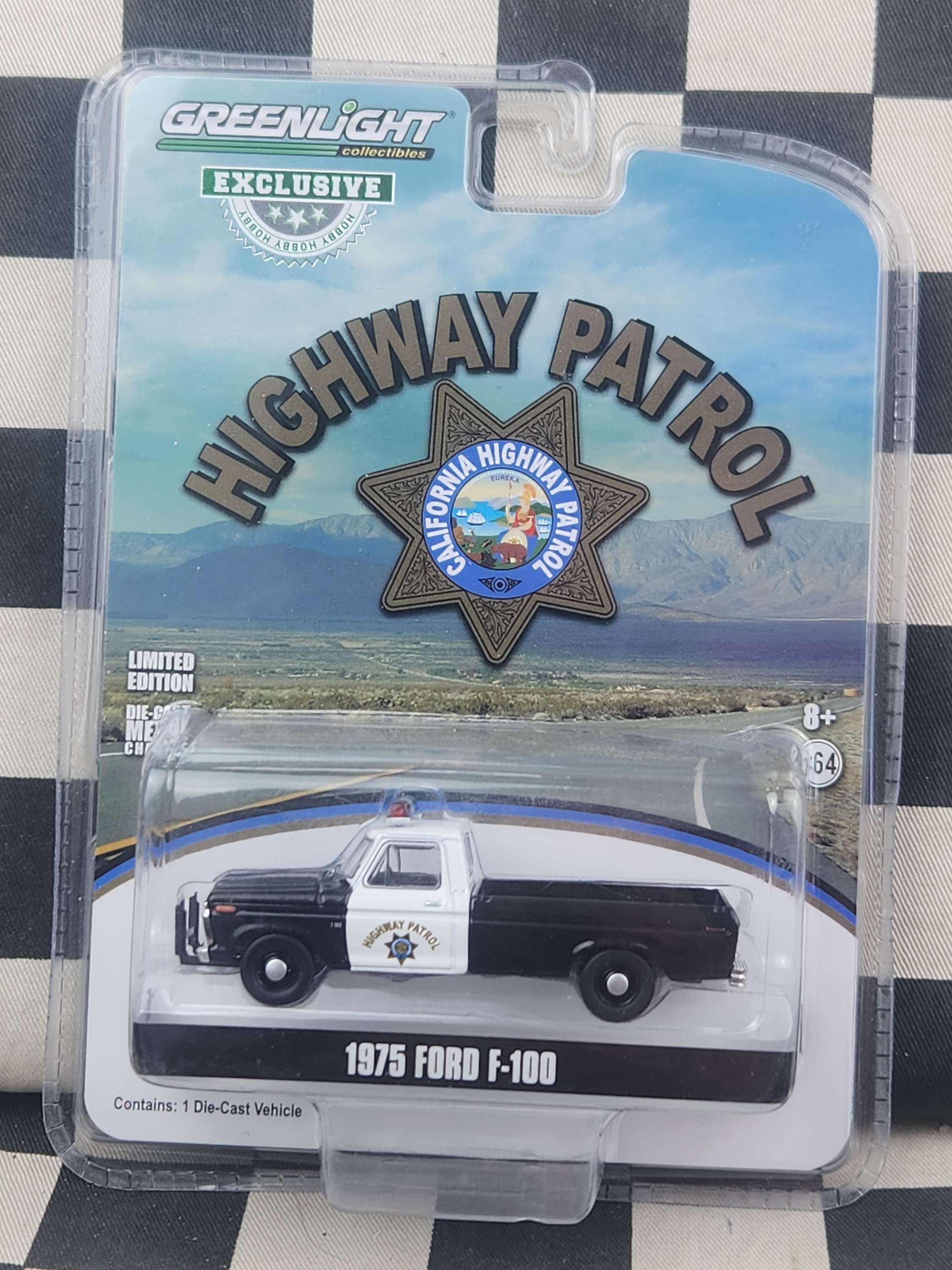 Greenlight Hobby Exclusive Highway Patrol 1975 Ford F100