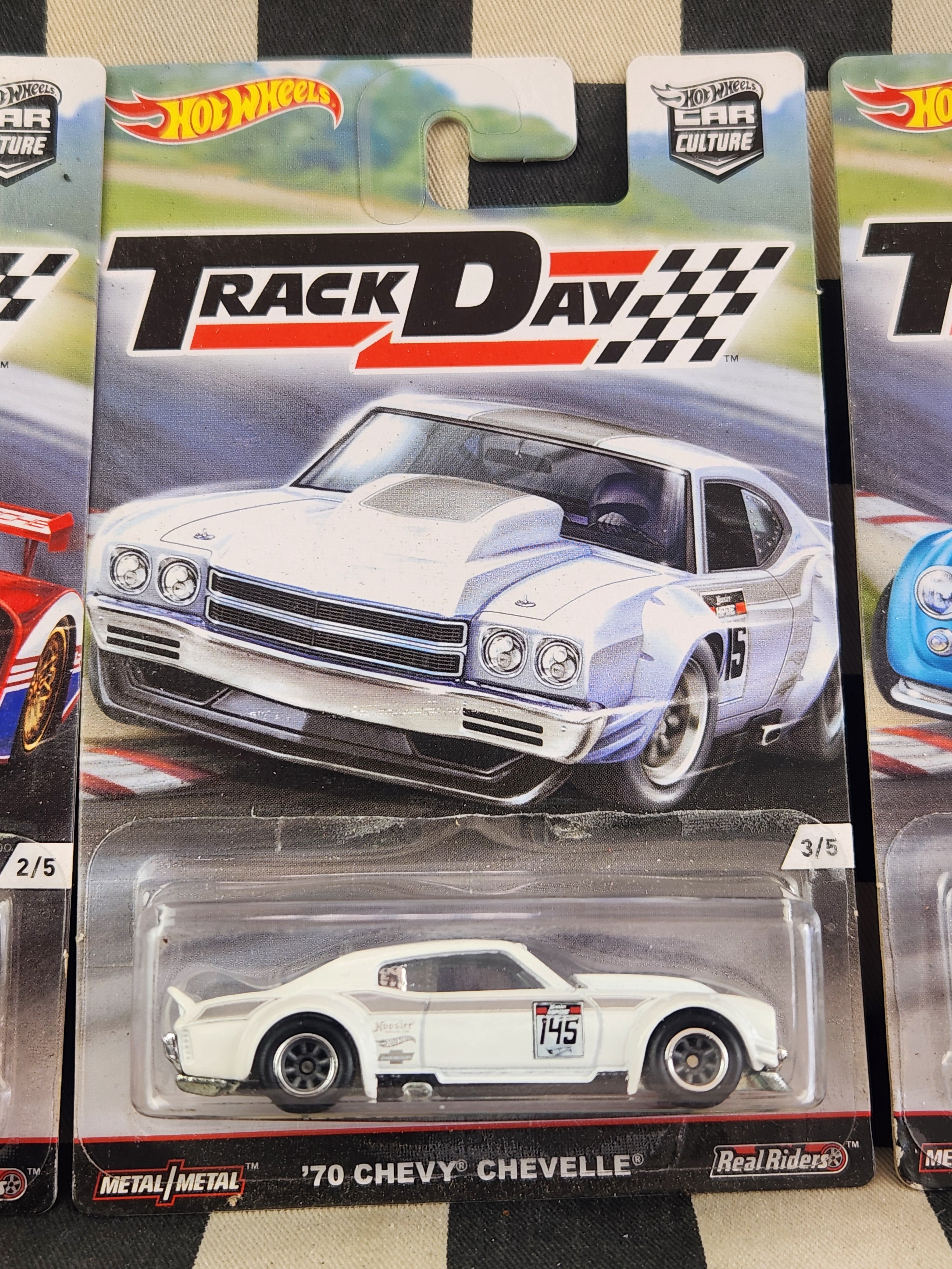 Hot Wheels 2017 Car Culture Premium Track day Full Set 5 Cars