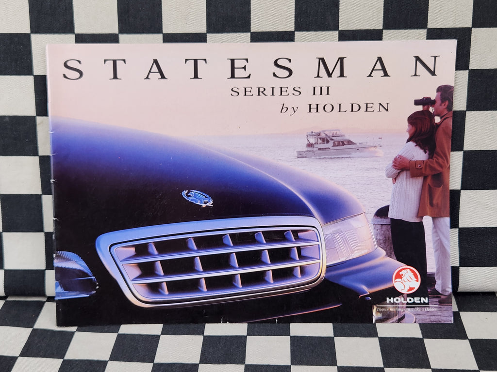 Holden Statesman VS Series III Sales Brochure