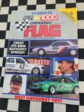 Chequered Flag Oct 1986 TV Guide to James Hardie 1000 Bathurst