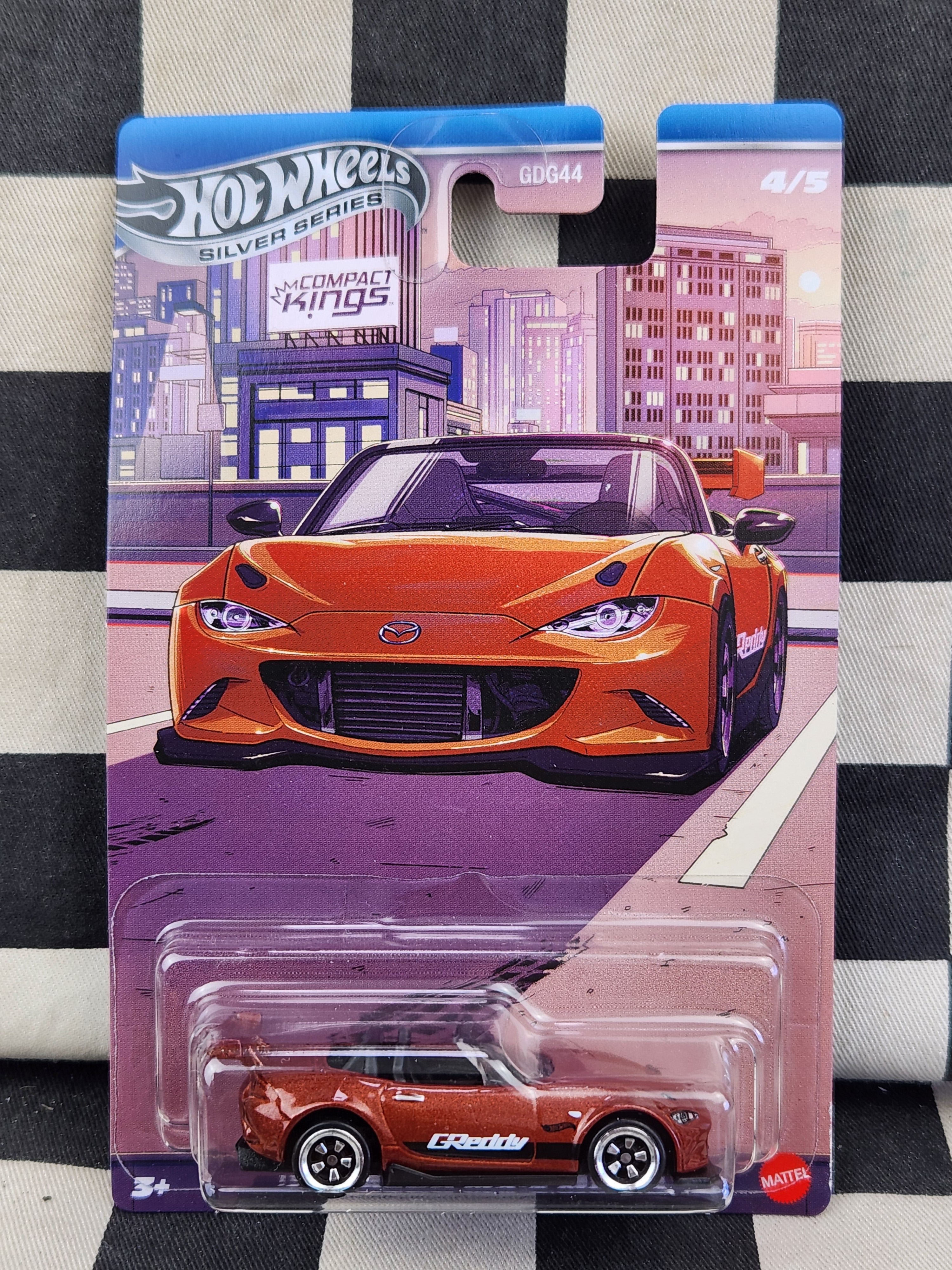 Hot Wheels Silver Series Compact Kings 15 Mazda MX5 Miata