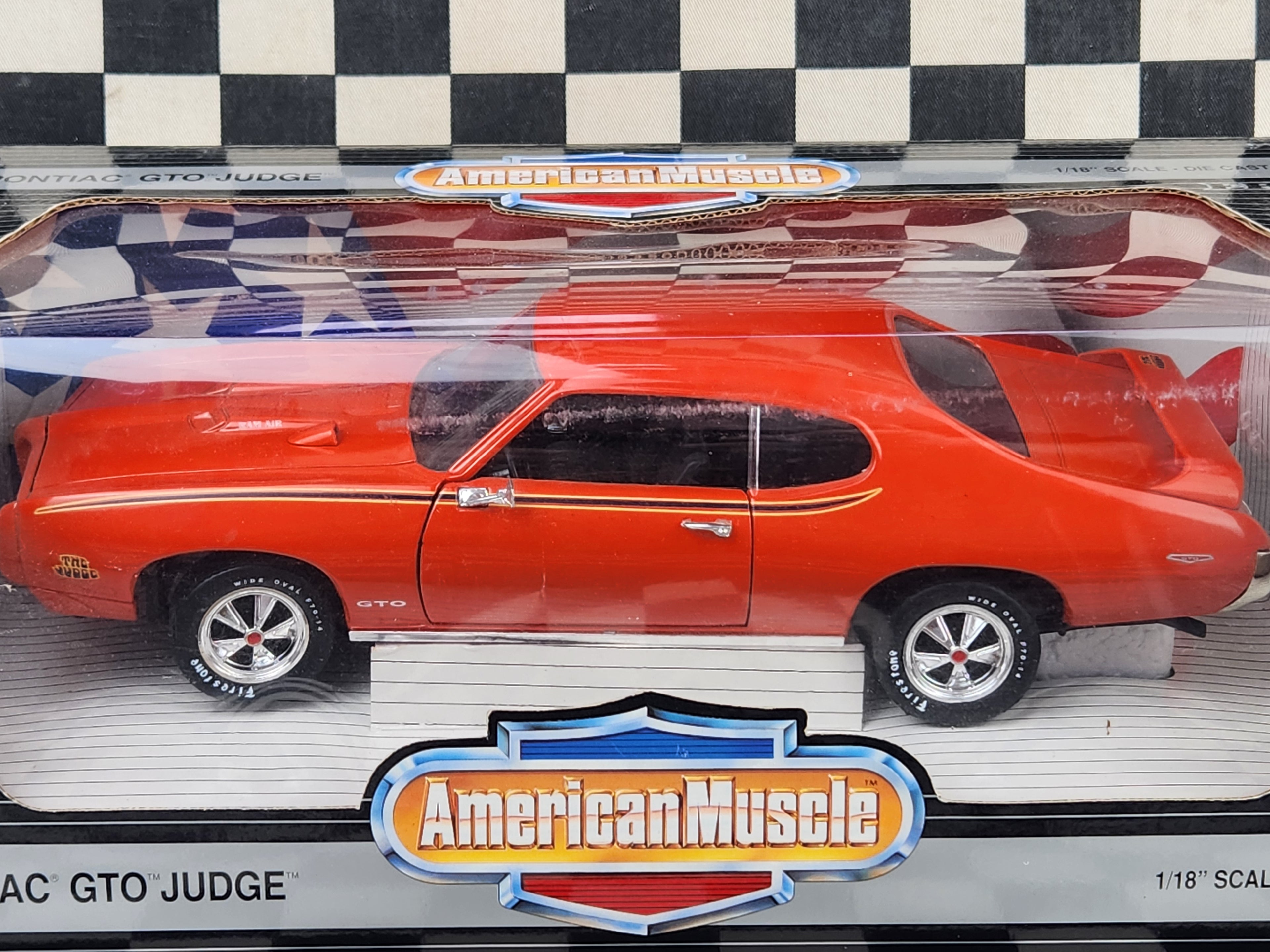 ERTL 1:18 American Muscle 1969 Pontiac GTO Judge