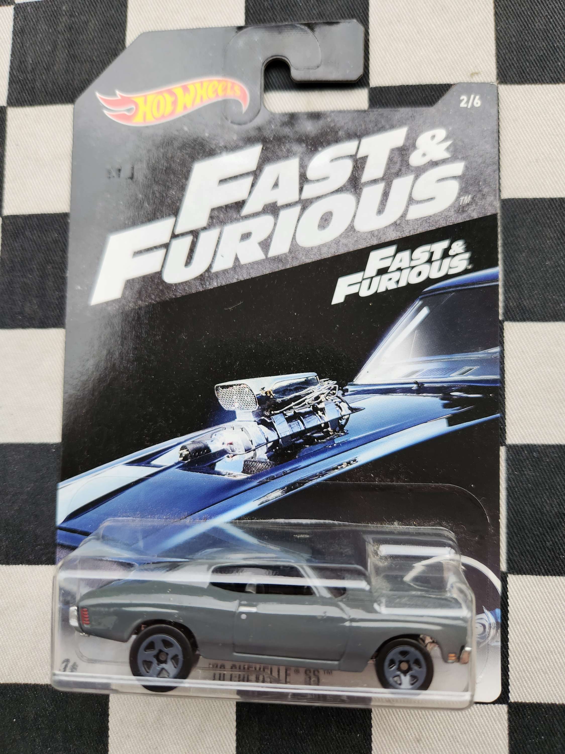 Hot Wheels 2017 Themed Fast & Furious 70 Chevelle SS