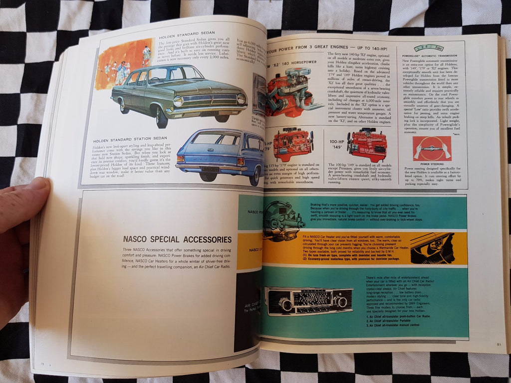 The Holden Collection ( original Sales Brochures from Fx to Vb)