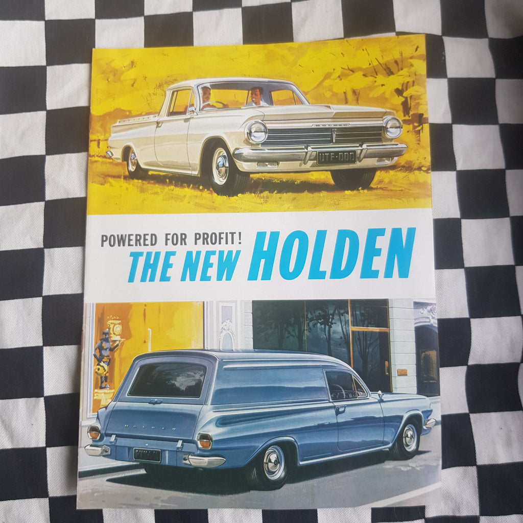 Genuine Holden EH Ute Van Commercial Vehicle Sales Brochure