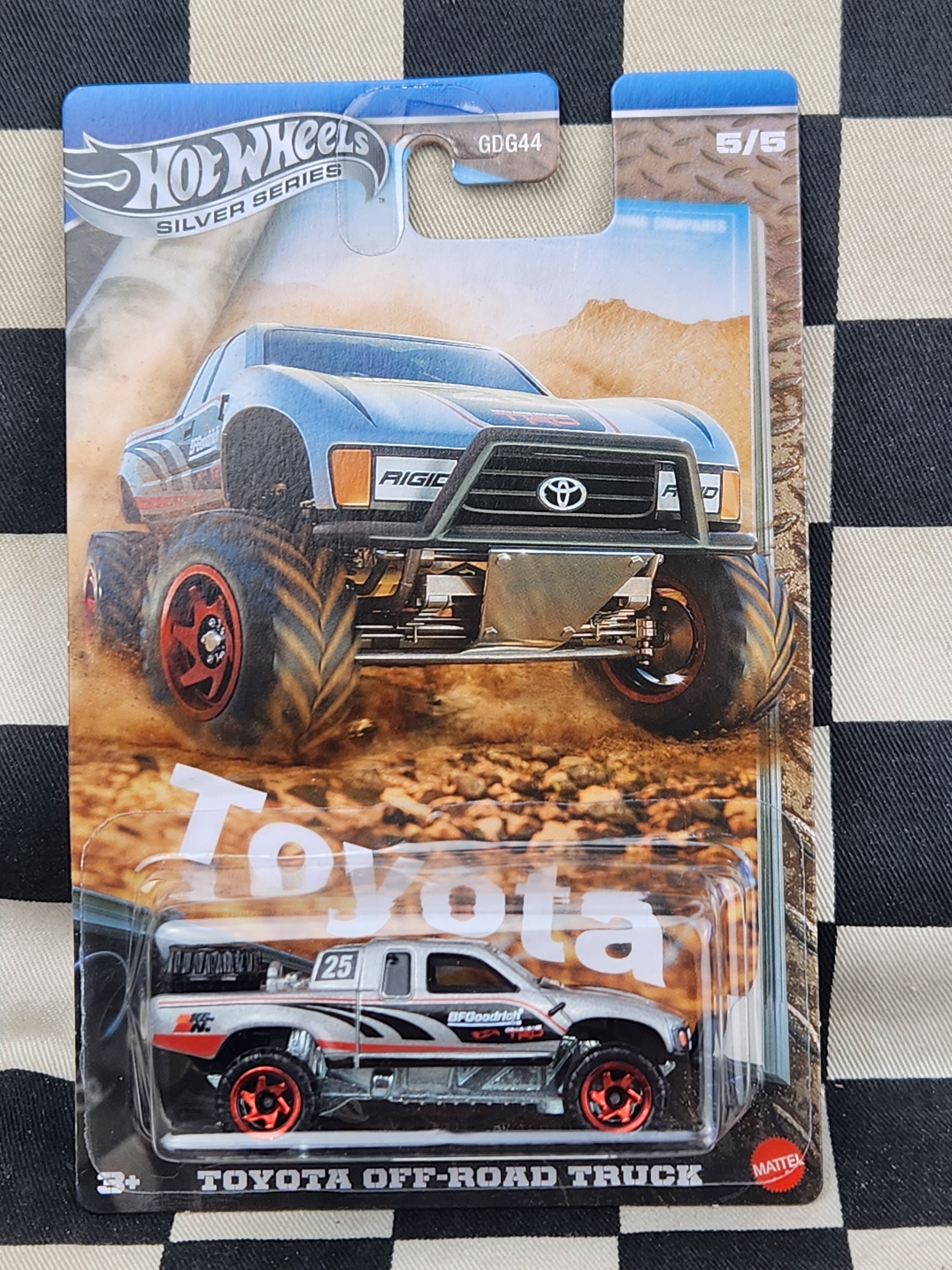Hot Wheels Silver Series Toyota 4x4 Toyota Off Road Truck