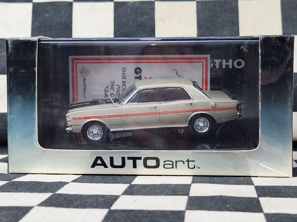 AutoArt 1:43 Ford Falcon XY GTHO Phase 3 Quick Silver