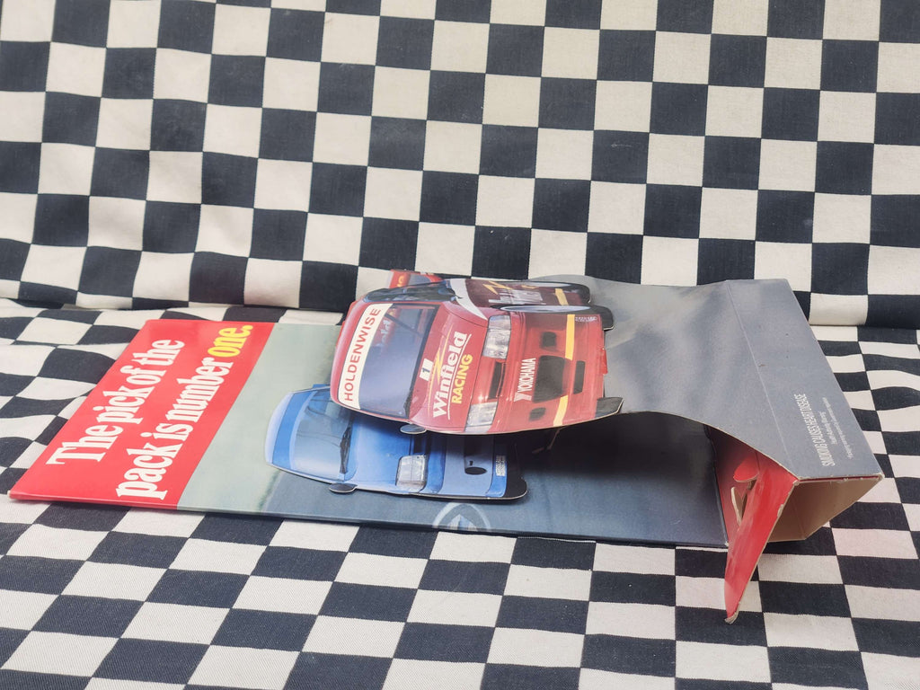 Vintage 90s Winfield Racing VP Commodore 3D Cardboard Advertising Sign