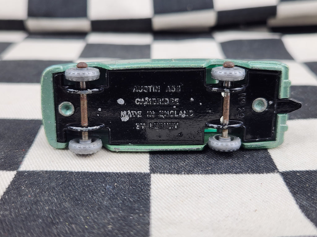 Vintage Loose Matchbox Lesney Austin A55 Cambridge Two Tone Green