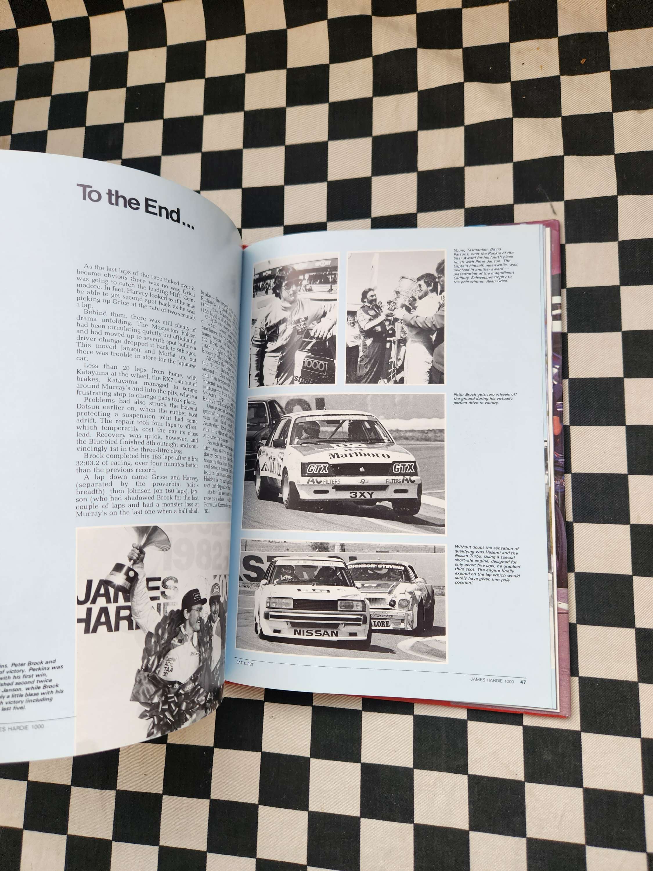 Bathurst James Hardie 1000 1982/83 Book