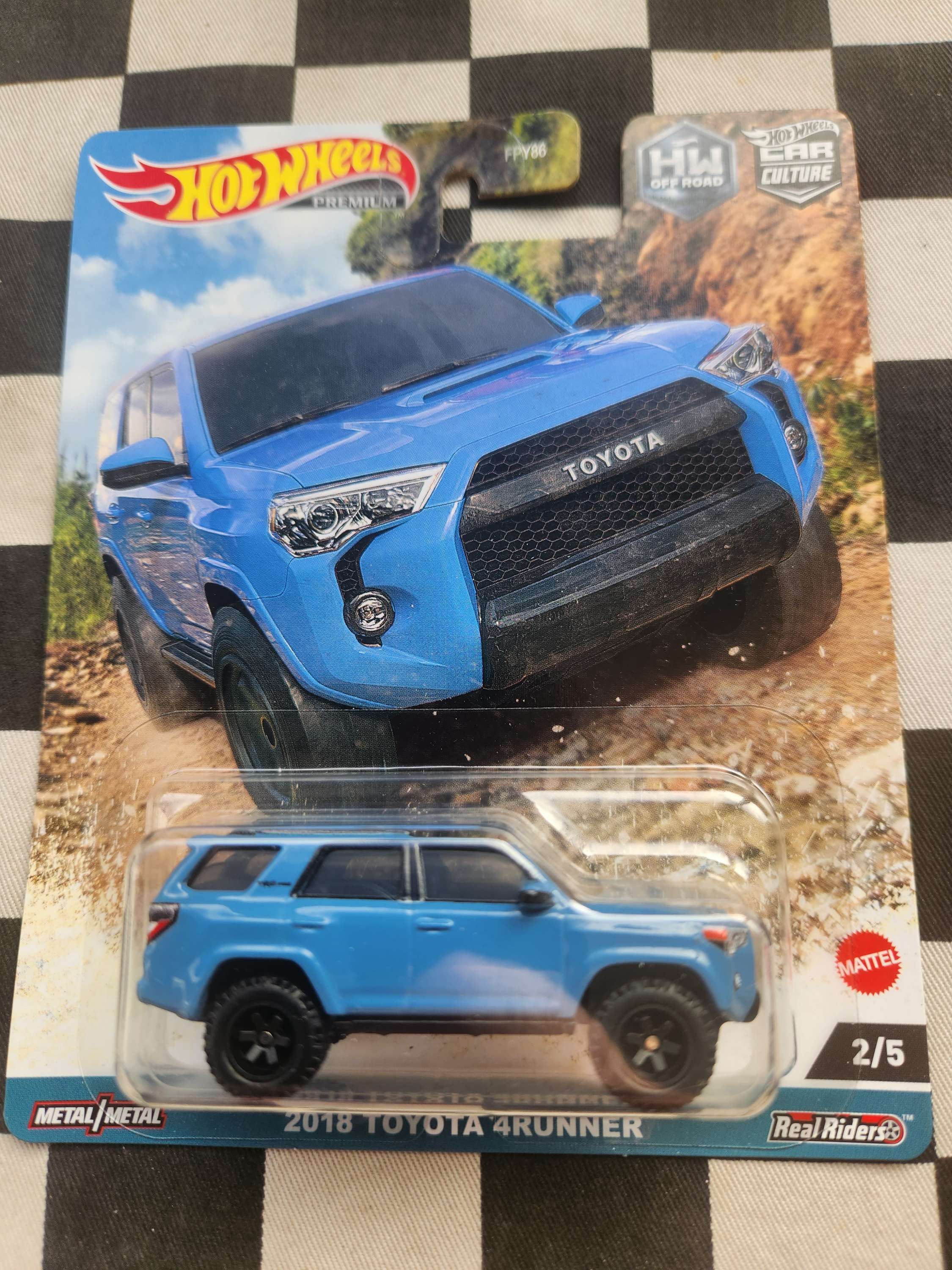 Hot Wheels Premium Off Road 2018 Toyota 4Runner