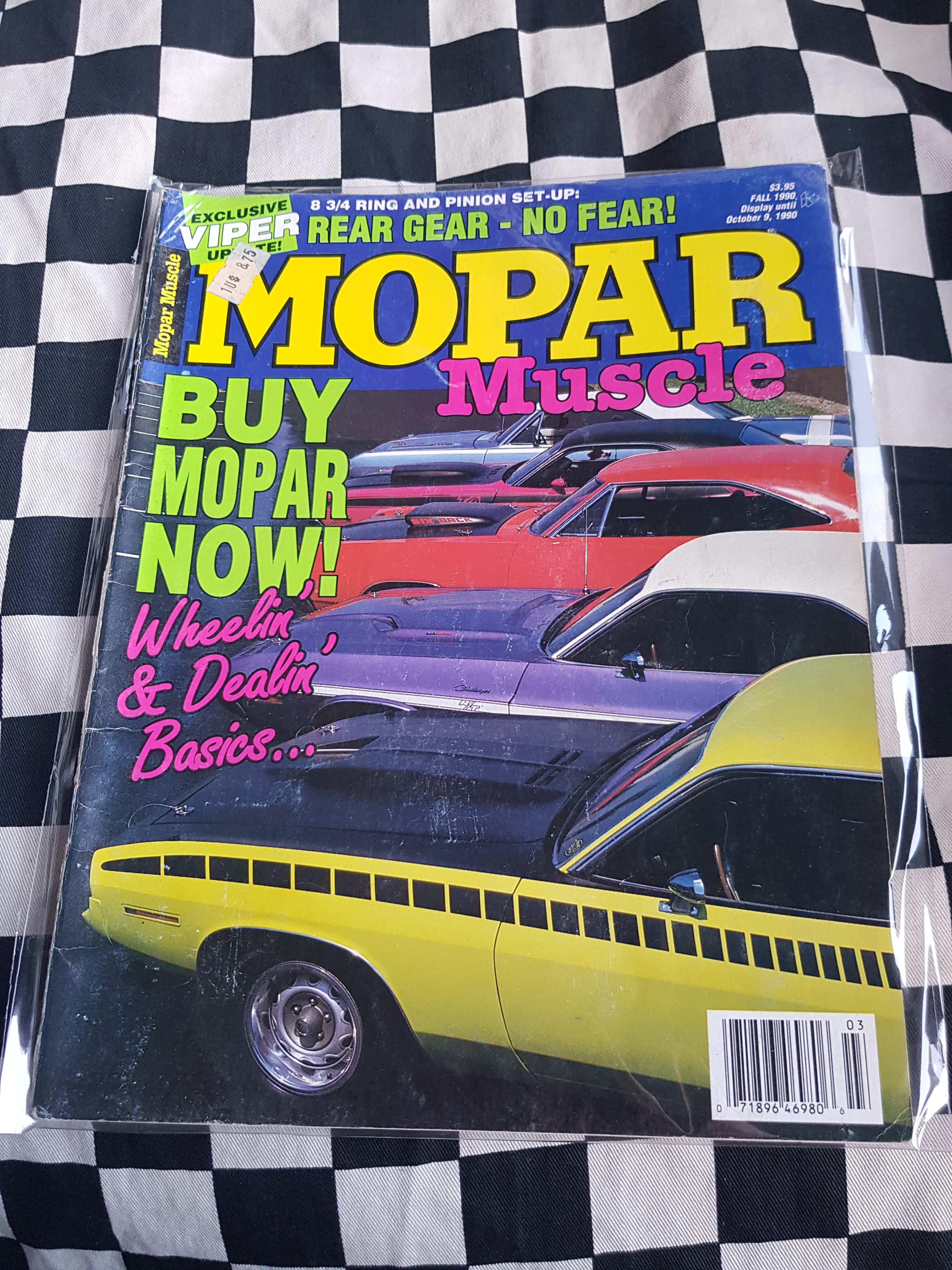 Mopar Muscle Magazine Fall 1990 Dodge Hemi Plymouth Gtx Valiant Cuda Charger