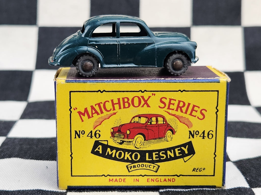 Matchbox Lesney Moko No46 Morris Minor in Original Box
