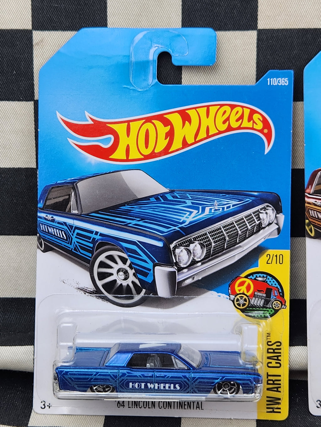 Hot Wheels 2016 Art Cars 64 Lincoln Continental Your Choice of