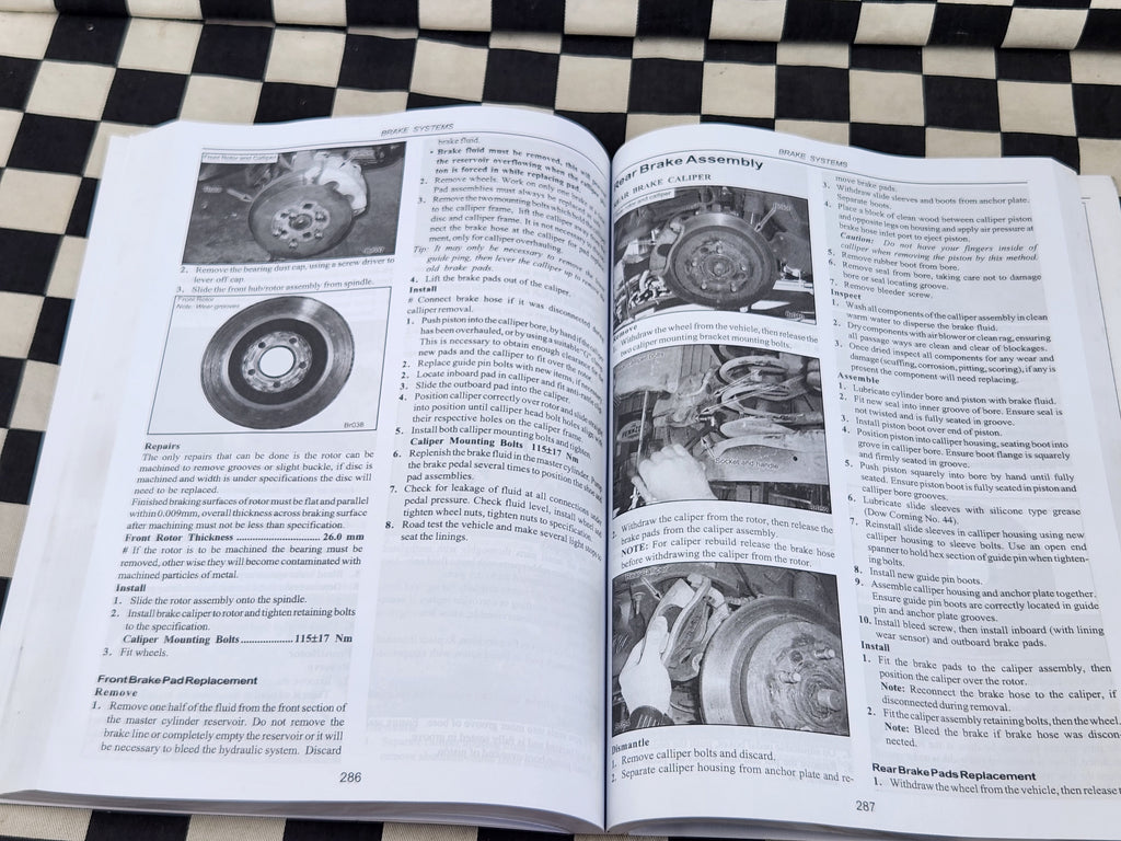 BA BF Falcon Fairlane 6cyl LPG Turbo & V8 XR6 XR8 GT Ute Sedan  Workshop Manual