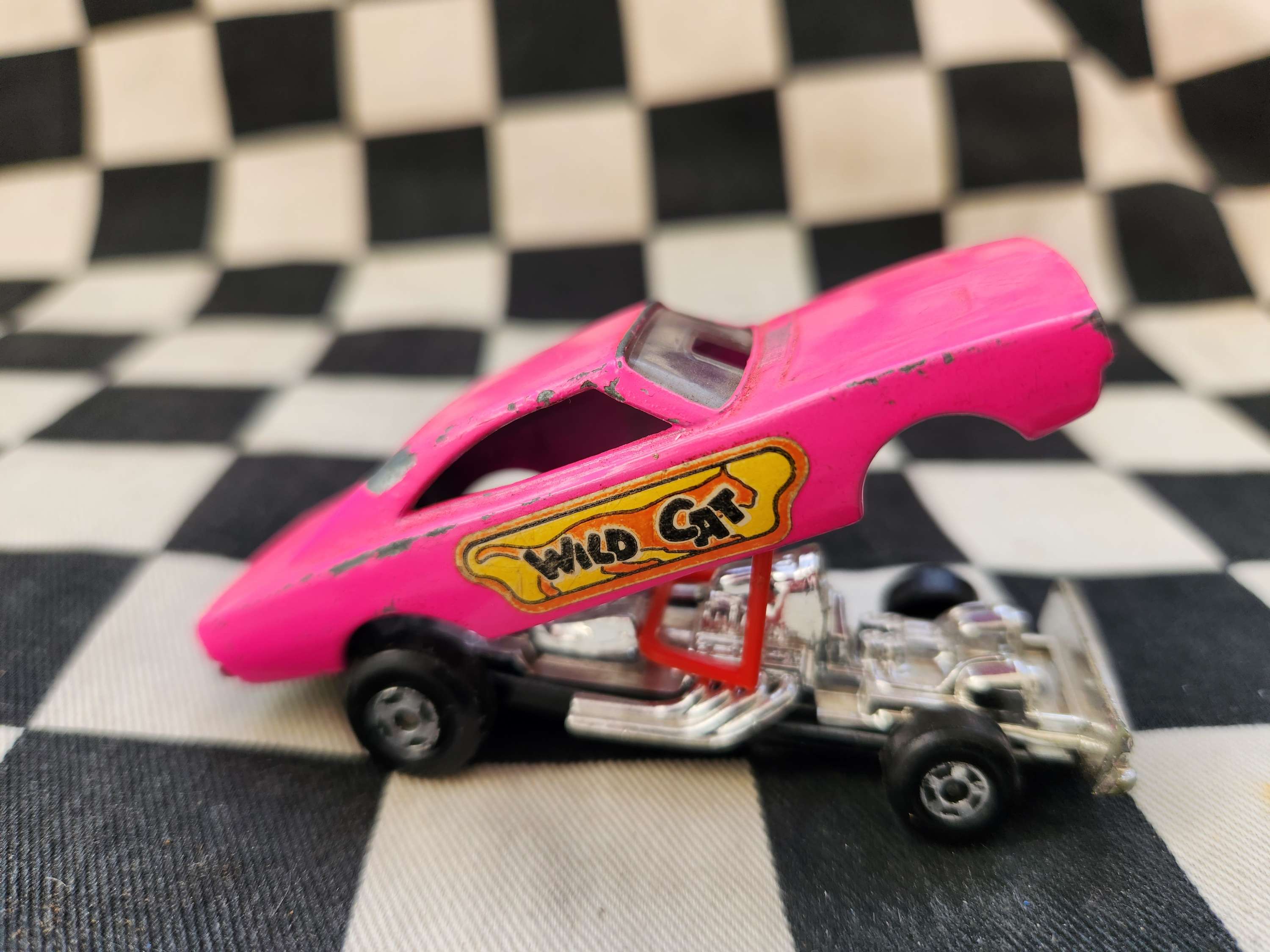 Matchbox Superfast 1971 (original) WILD CAT Dodge Dragster Rare!