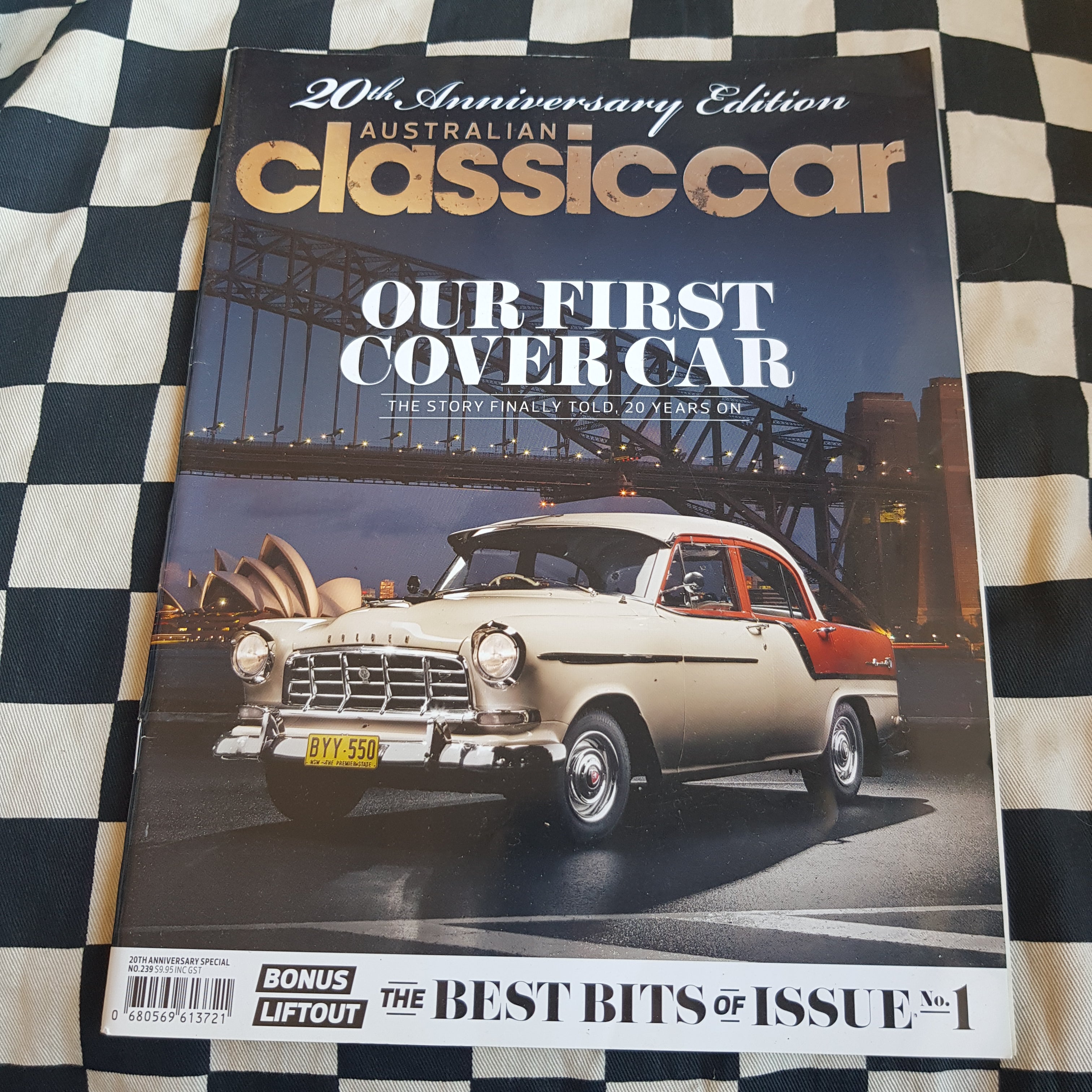 Australian Classic Car Magazine #239 20th Anniversary issue FC