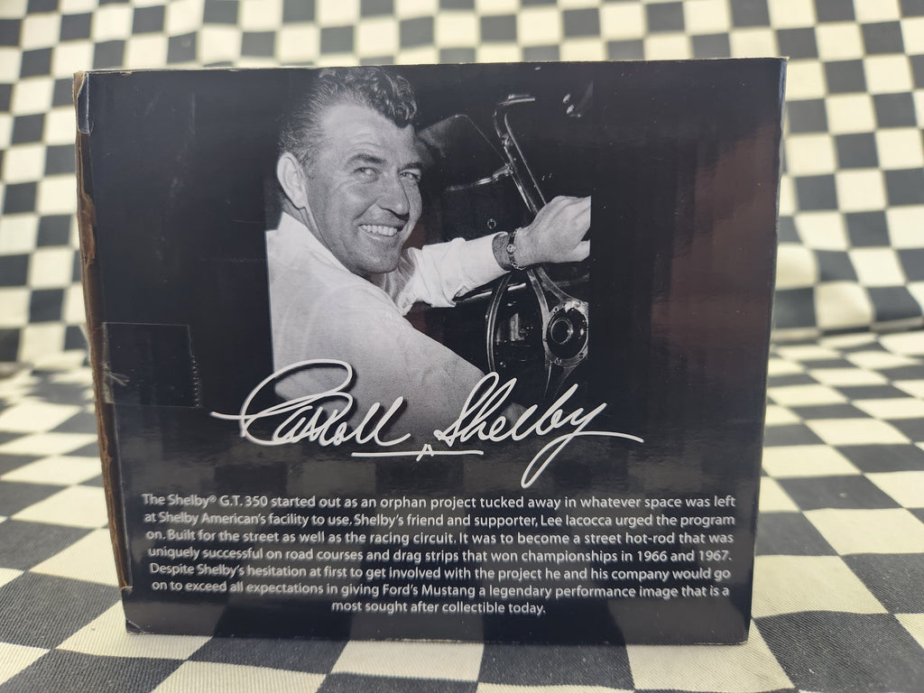 Shelby Collectables 1:18 1966 Shelby Mustang GT350R Die Cast Model