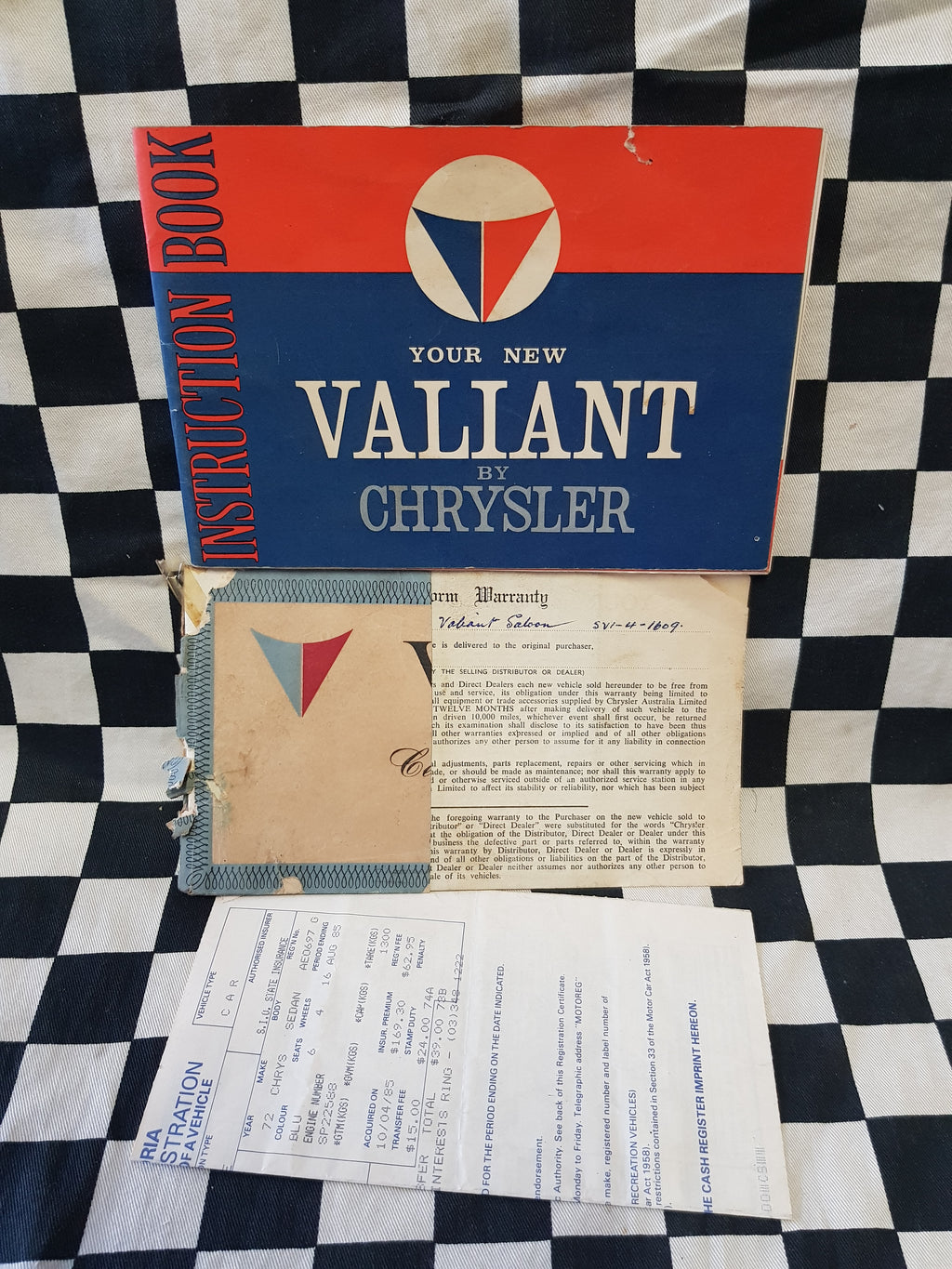 RARE! S Series Valiant Owners Manual Set