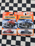 Matchbox 2022 1934 Chevy Master Coupe Choice of 2 Colours