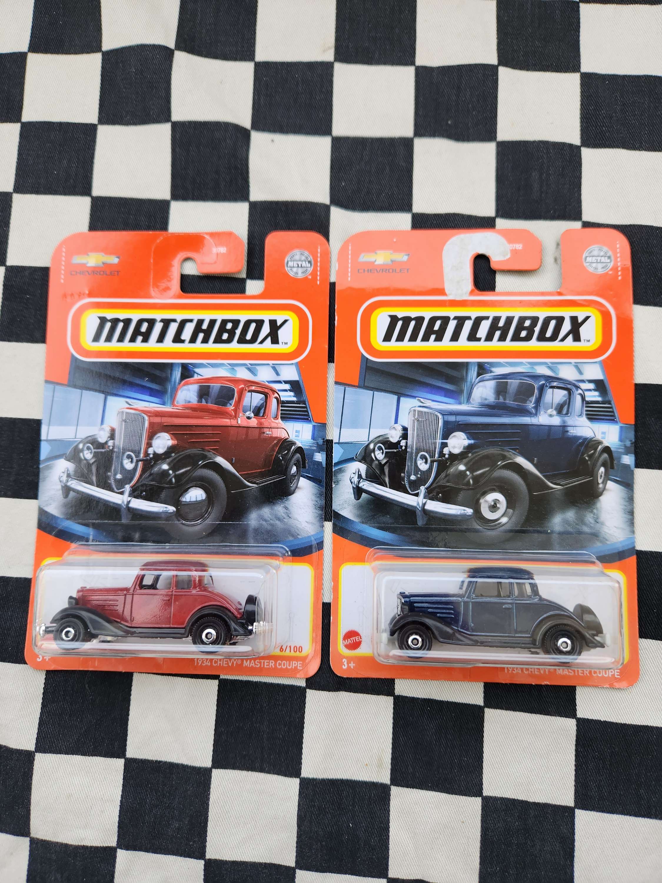Matchbox 2022 1934 Chevy Master Coupe Choice of 2 Colours