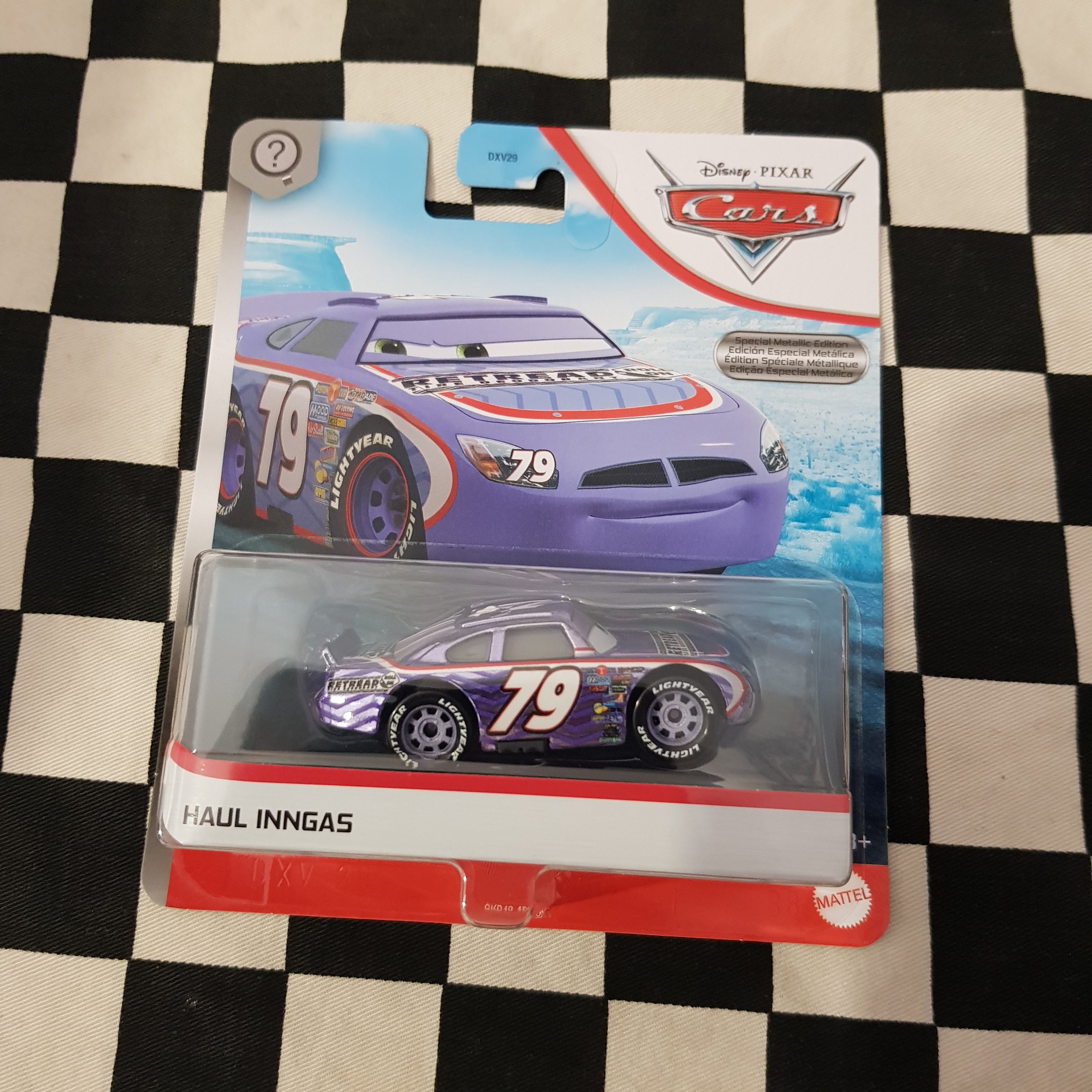 Disney Pixar Cars CHASE Haul Inngas Metallic Purple
