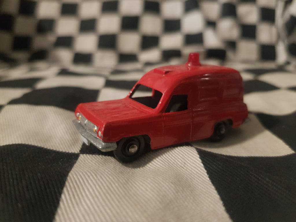 Vintage Loose Fun Ho Holden HR Panel Van Fire Chief Repainted
